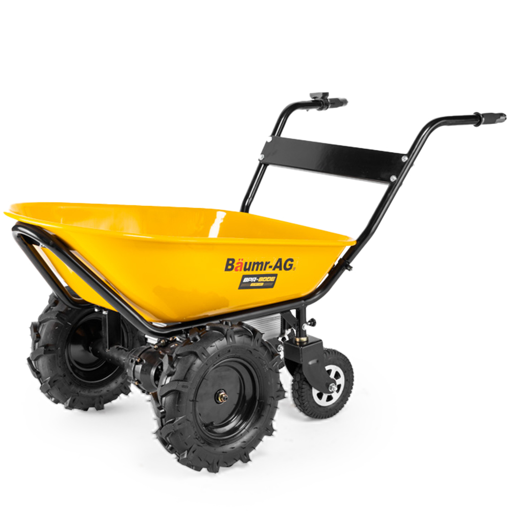 V219-GDTPBWBM8CEA-202503031030-00 Baumr-AG 40V Battery Powered Wheelbarrow Motorised Electric, 100L Bucket Volume, 4 Wheel, 260kg Capacity - Image 1