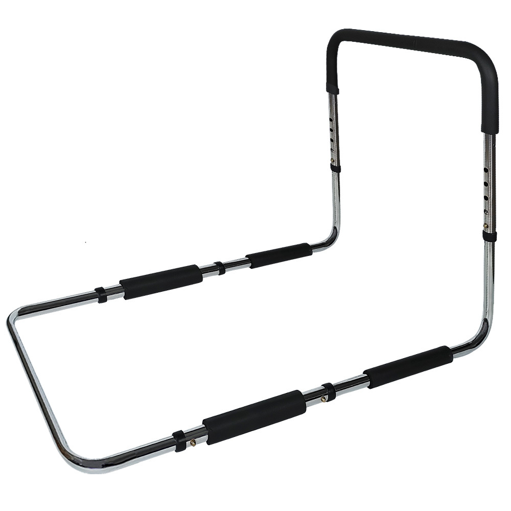 V219-HELBEDEQBA5A-202505071543-00 Equipmed Bed Assist Adjustable Hand Rail Support Aid for Seniors, 125kg Capacity, Bedside with Soft Grip Handle - Image 1