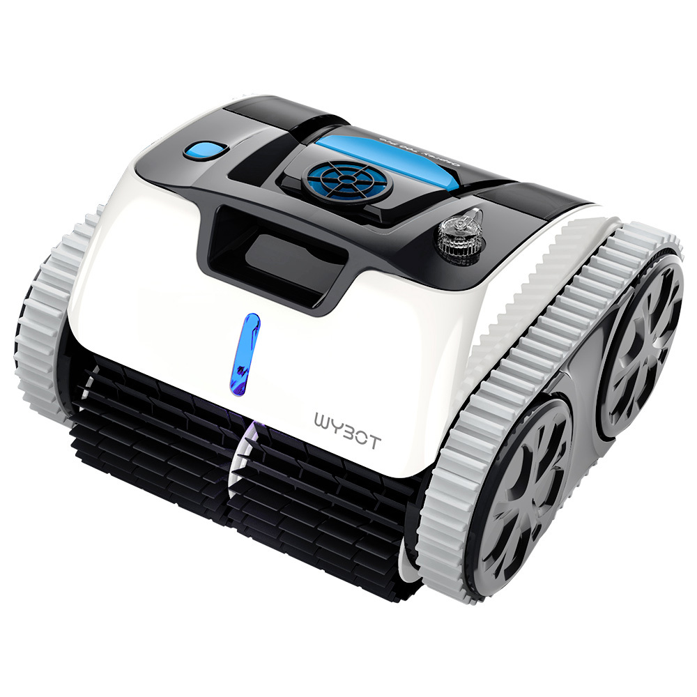 V219-POLCLNWY1CLA-225478-00 WYBOT Osprey 700 Pro Cordless Robotic Pool Cleaner, Automatic Wall Climbing Vacuum with Strong Suction, Intelligent Path Planning, 90 Min Runtime, Quick Charge, Ideal for Above/In-ground Pools - Image 1