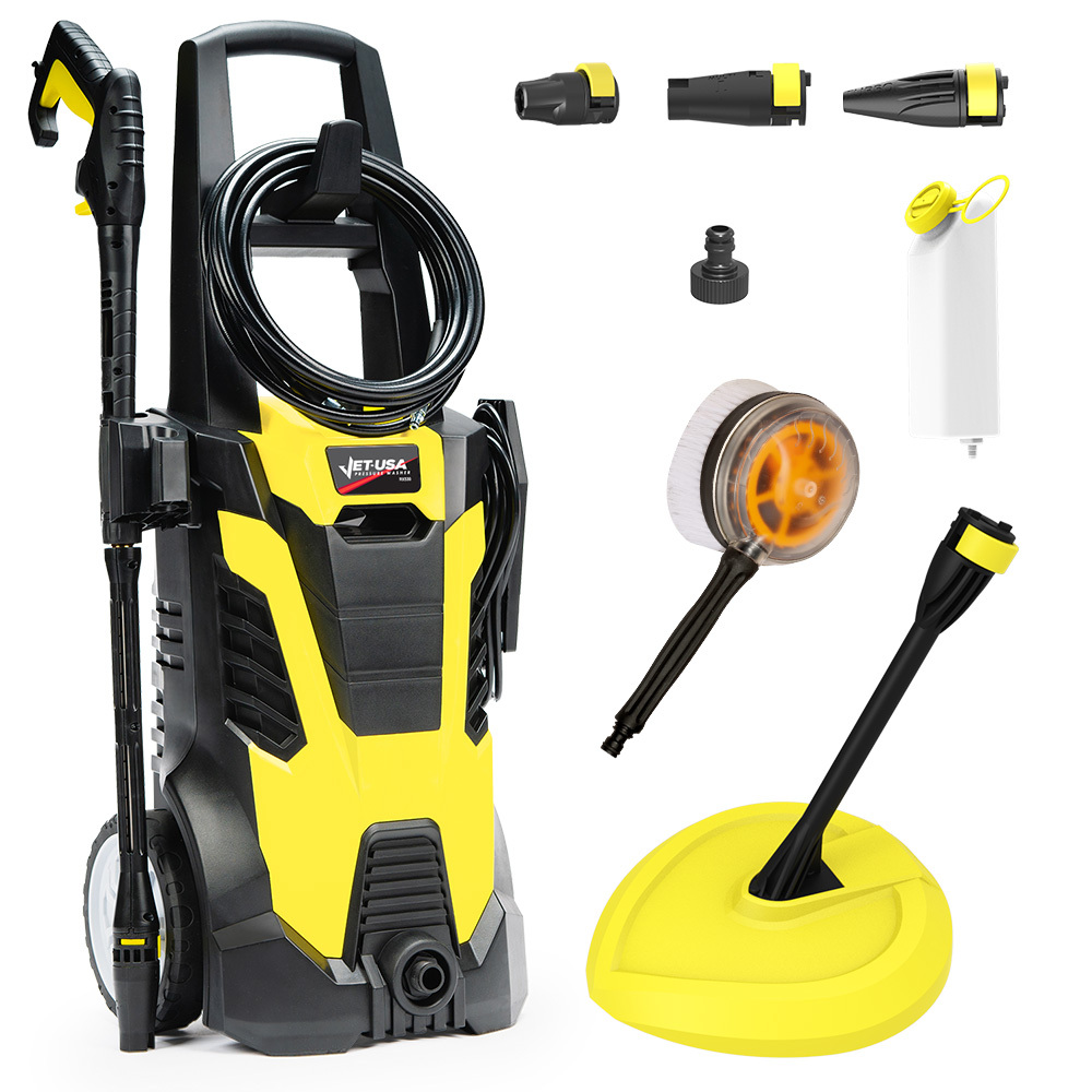 V219-PRWELEJT40HA-225539-00 JET-USA RX540s Electric High Pressure Washer, 2900PSI 2 Nozzles, Brush Head, Deck Cleaner, Detergent Bottle - Image 1
