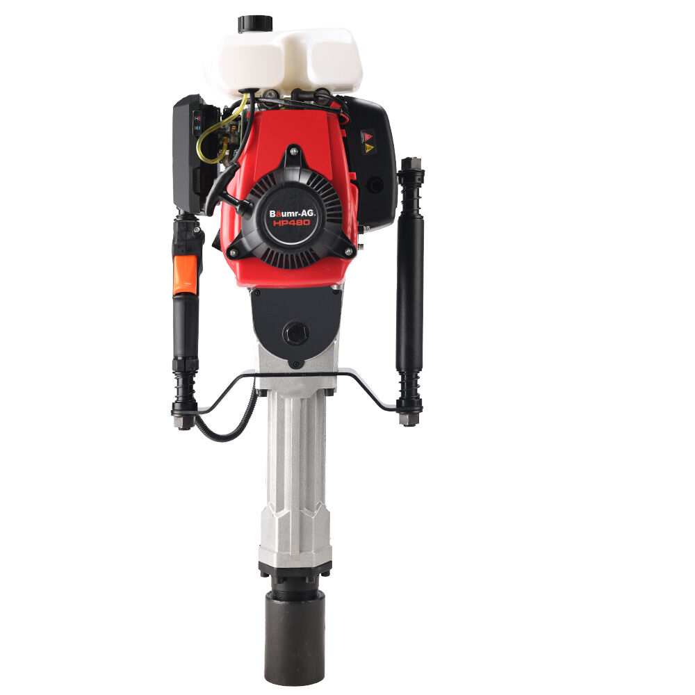 V219-PTDPTRBM480A-202505071546-00 BAUMR-AG HP480 55cc 4-Stroke Petrol Post Driver, with 2 Piling Socket Sleeves - Image 1