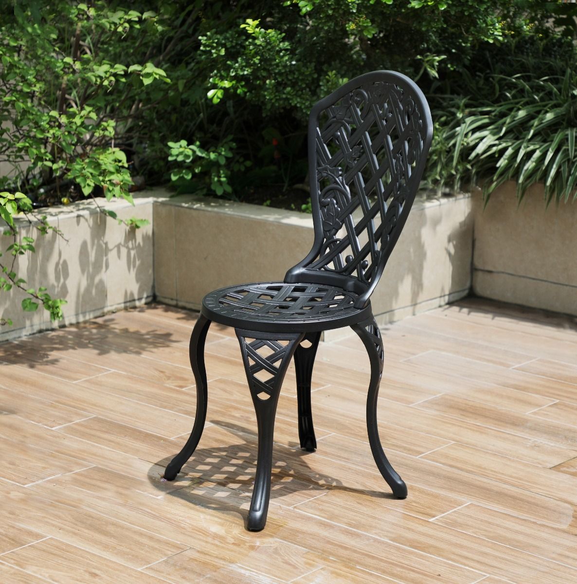 V231-CAC-039BLACK-202506031255-00 Remy Aluminium Chair - Image 1