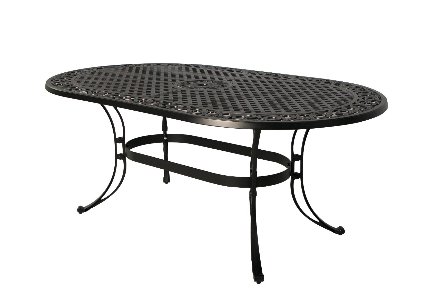 V231-CAT-046BLACK-202506031300-00 Fiji oval dining table - Image 1