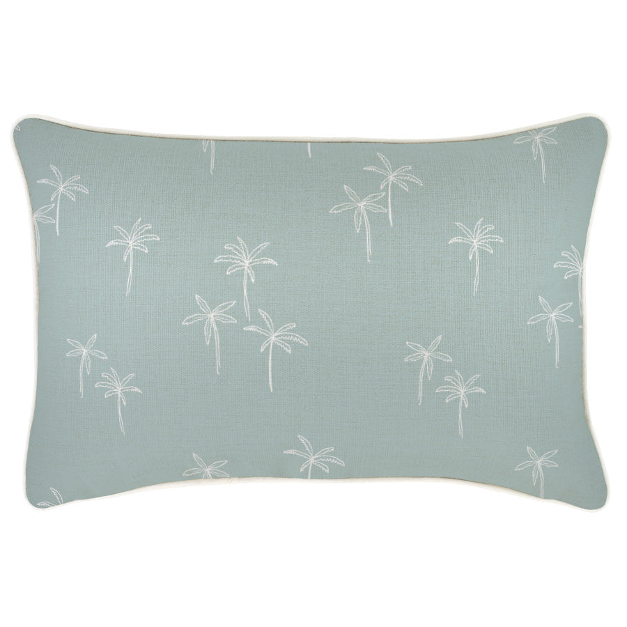 V236-EP12228801WP_EP12228801WP_Indoor-Outdoor-Cushion-Cover-Palm-Cove-Seafoam_07dc4590-0f52-4a8b-8bb7-daad8fd22222 Cushion Cover-With Piping-Palm Cove Seafoam-35cm x 50cm - Image 1