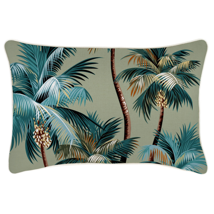 V236-EP12228901WP_EP12228901WP_Indoor-Outdoor-Cushion-Cover-Palm-Trees-Sage_1f60085f-d7b9-427b-92eb-fff2c0044422 Cushion Cover-With Piping-Palm Trees Sage-35cm x 50cm - Image 1