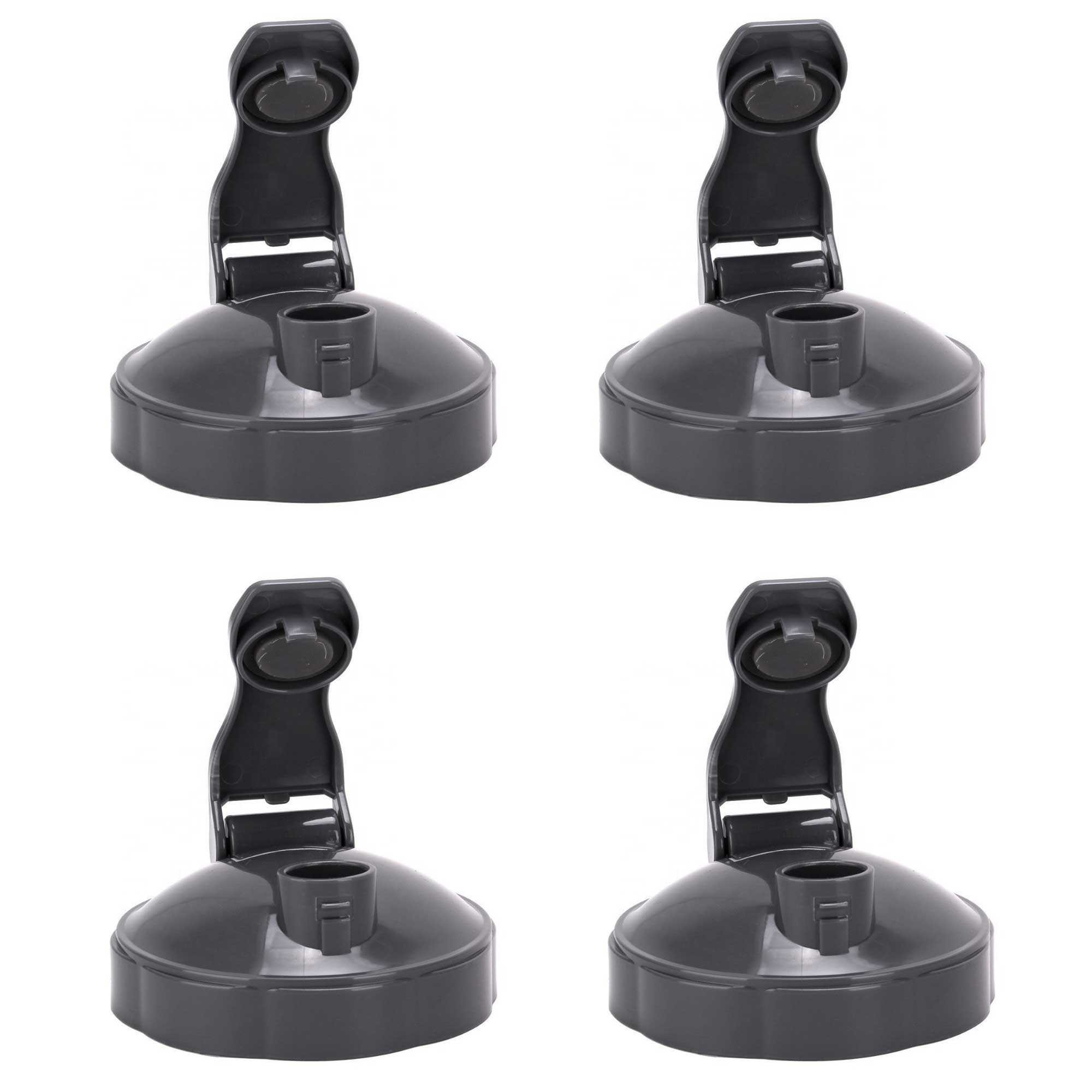 V238-SUPDZ-16803214662-202507252115-00 4x For Nutribullet Flip Top Fliptop Fresh Lid - Most 600 and 900 Model Nutri Cups - Image 1