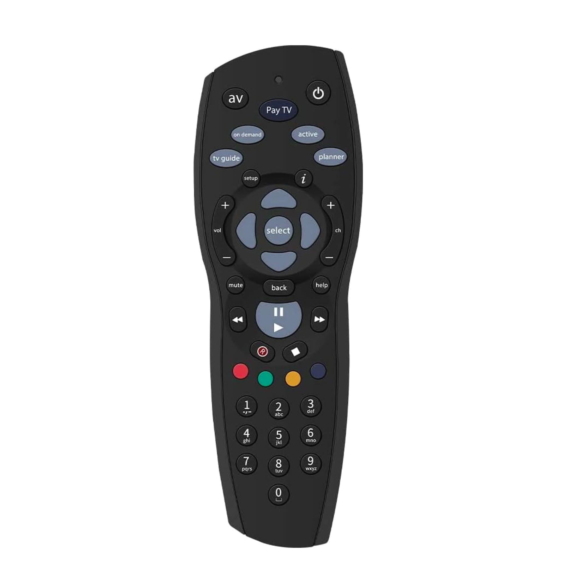 V238-SUPDZ-16803225734-202507252116-00 2x Tooleroo PayTV Remote Control Compatible with Foxtel MYSTAR SKY NZ - Black - Image 1