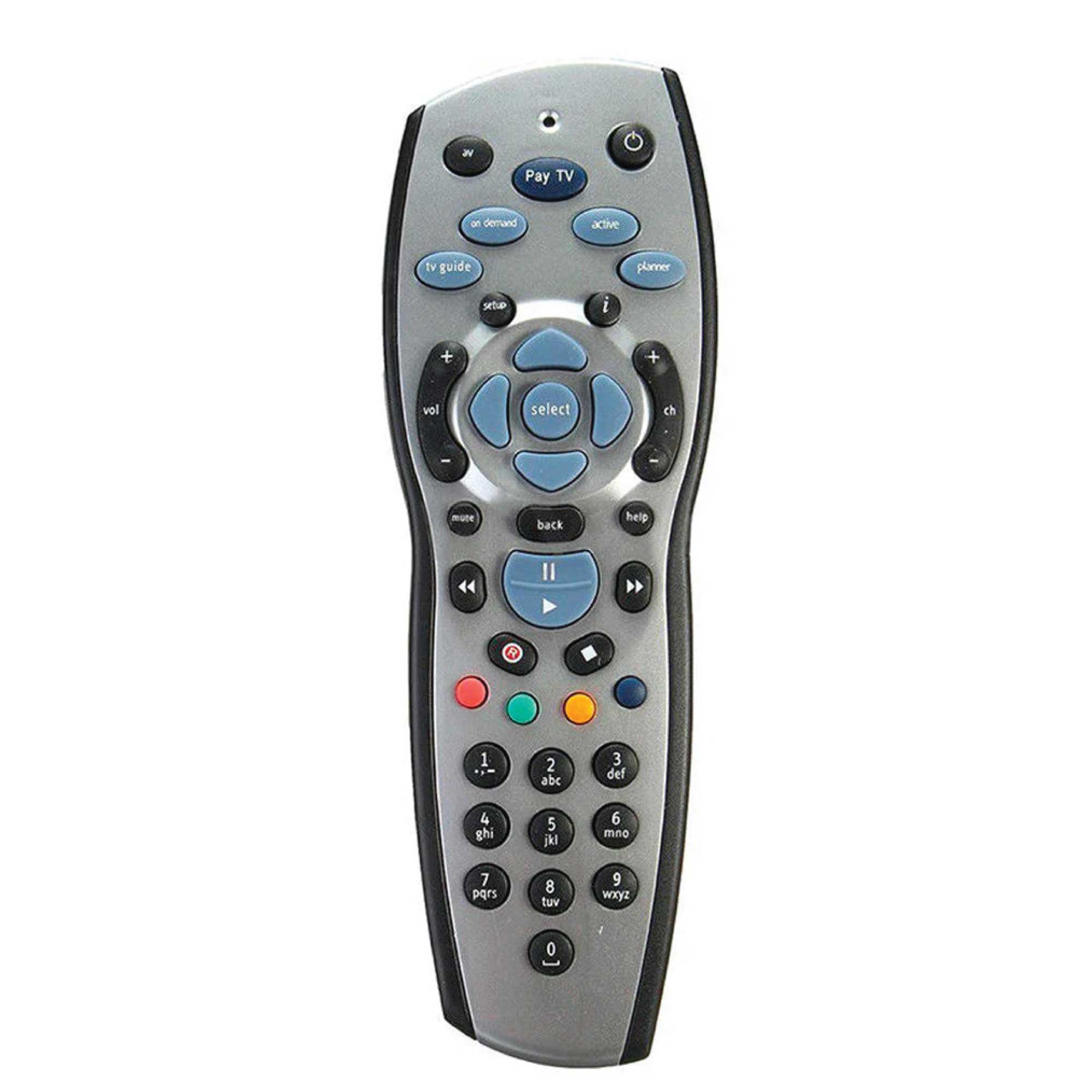 V238-SUPDZ-16803229638-202507101123-00 3x Tooleroo PayTV Remote Control Compatible with Foxtel MYSTAR SKY NZ - Silver - Image 1