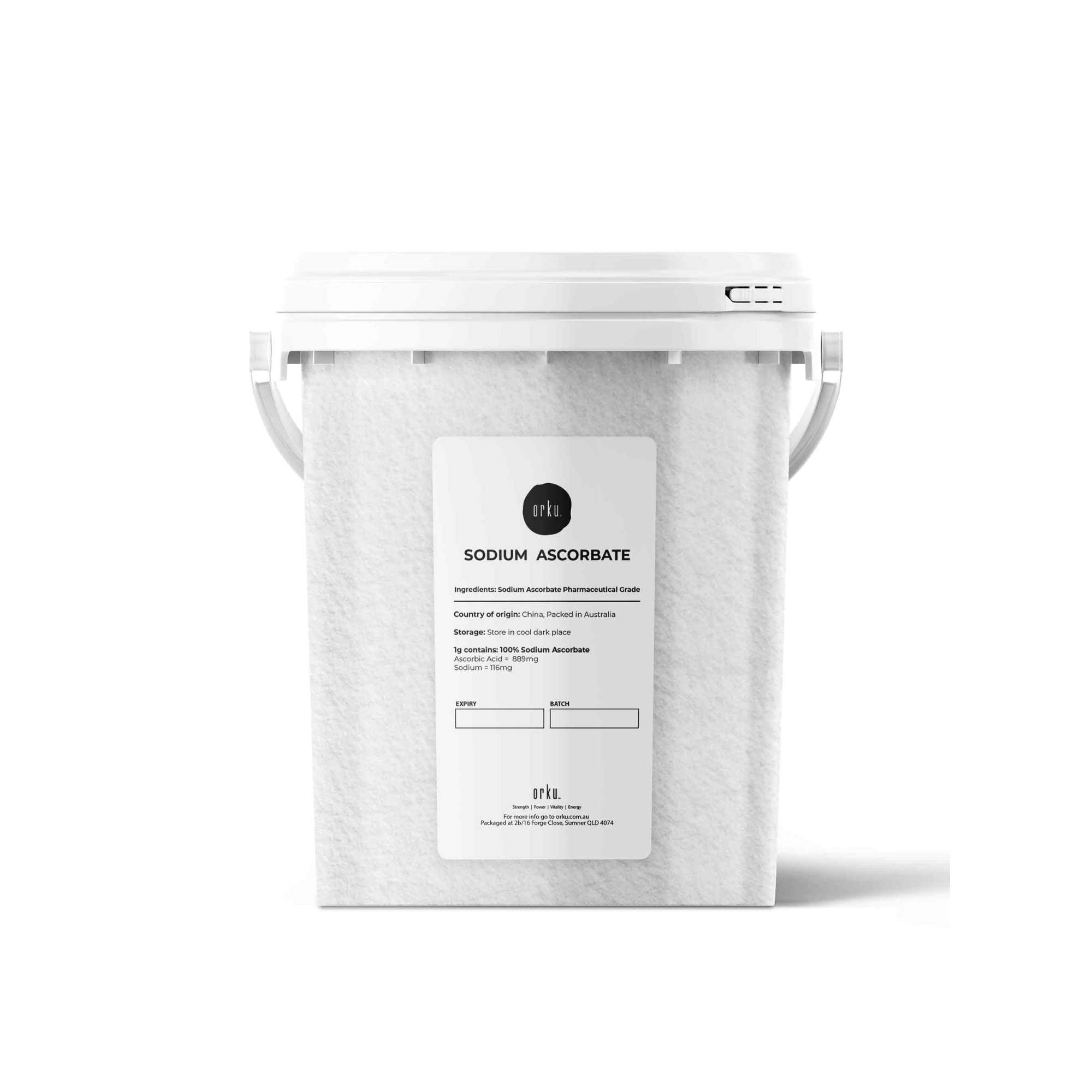 V238-SUPDZ-28715134943312-202505221124-00 1.2Kg Sodium Ascorbate Powder - Tub Vitamin C Pharmaceutical Grade Ascorbic Acid - Image 1