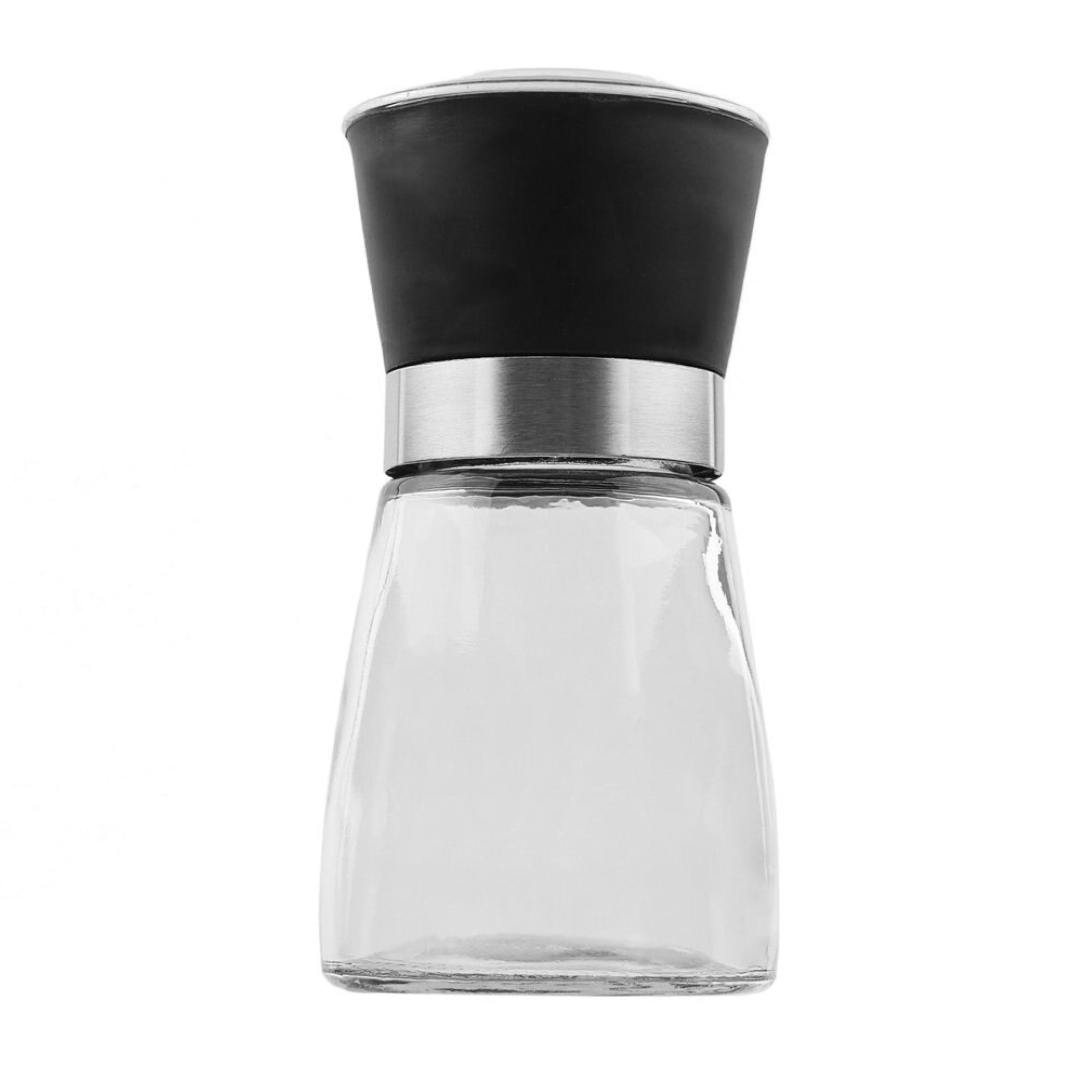 V238-SUPDZ-29107007389776-202507252055-00 1x 150ml Glass Salt or Pepper Grinder 12cm - Adjustable Ceramic Core Short Mill - Image 1
