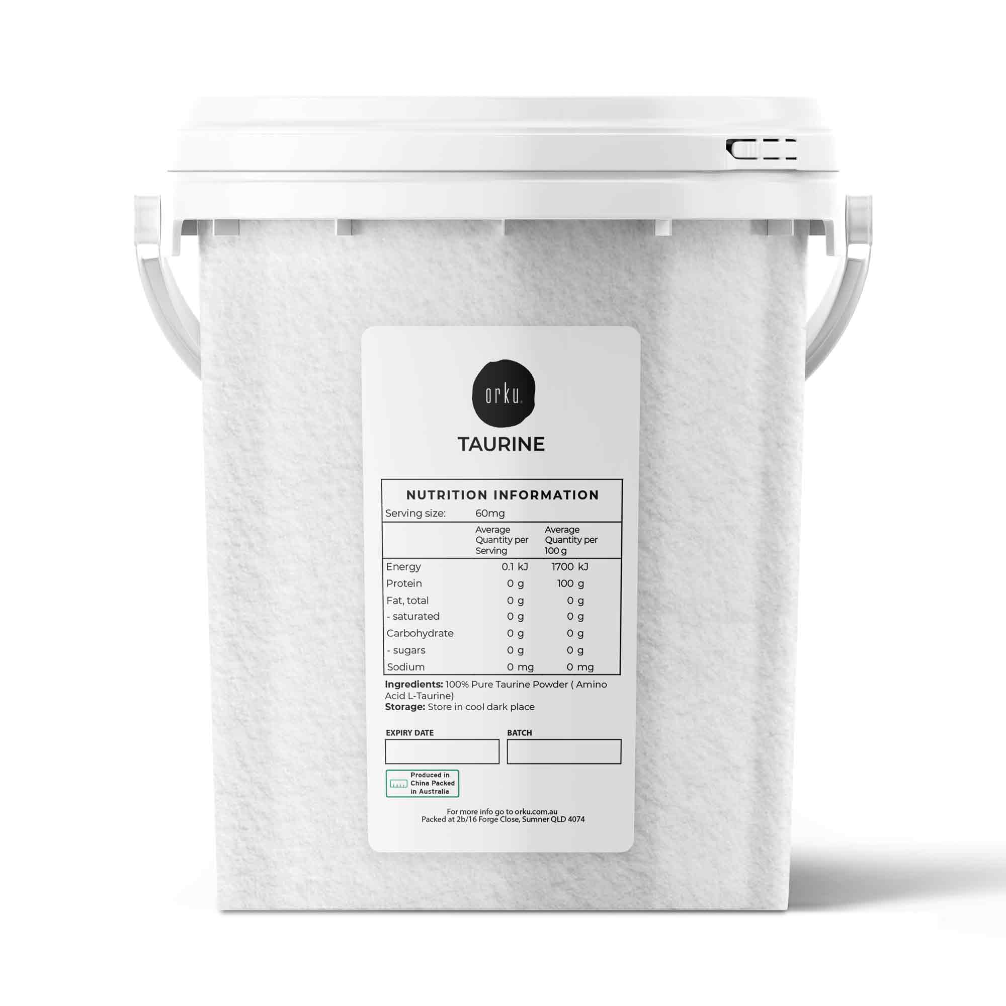 V238-SUPDZ-30955704909904-202505231150-00 1.3kg Taurine Powder Tub - Pure Amino Acid L-Taurine Vitamin Supplement - Image 1