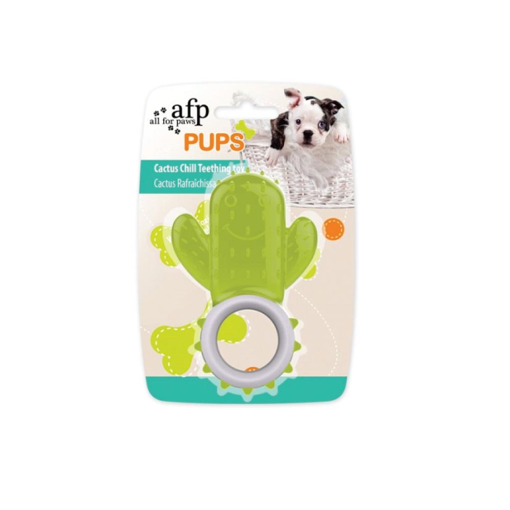 V238-SUPDZ-31311207268432-202505211318-00 Puppy Teething Toy Cactus - Dog Dental Gel Cold Chew - Non Toxic AFP - Image 1