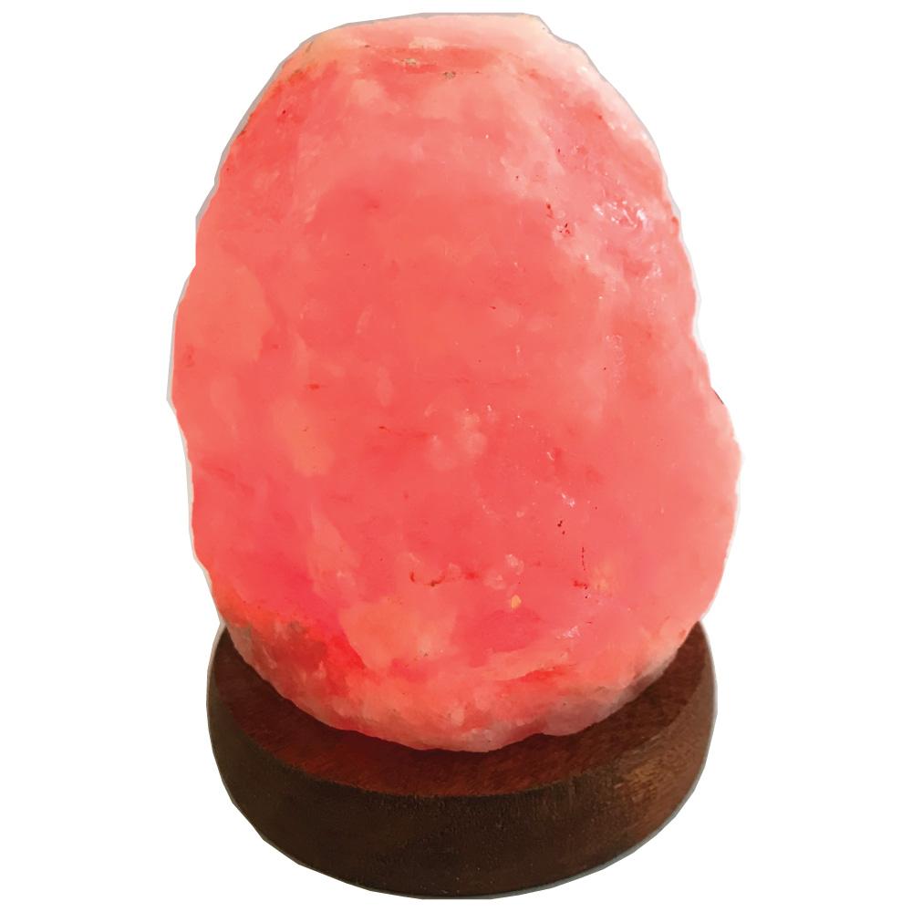 V238-SUPDZ-31746003730512-202507252021-00 Red USB Himalayan Pink Salt Lamp - Colour Light Bulb - Mini Natural Rock Crystal - Image 1