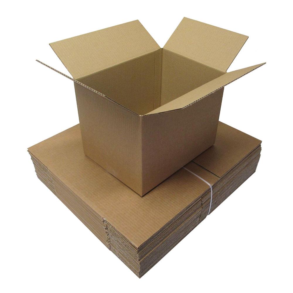 V238-SUPDZ-31839532056656-131929-00 25x Cardboard Boxes 305x215x255mm Carton Box Moving Packing Storage Packaging - Image 1