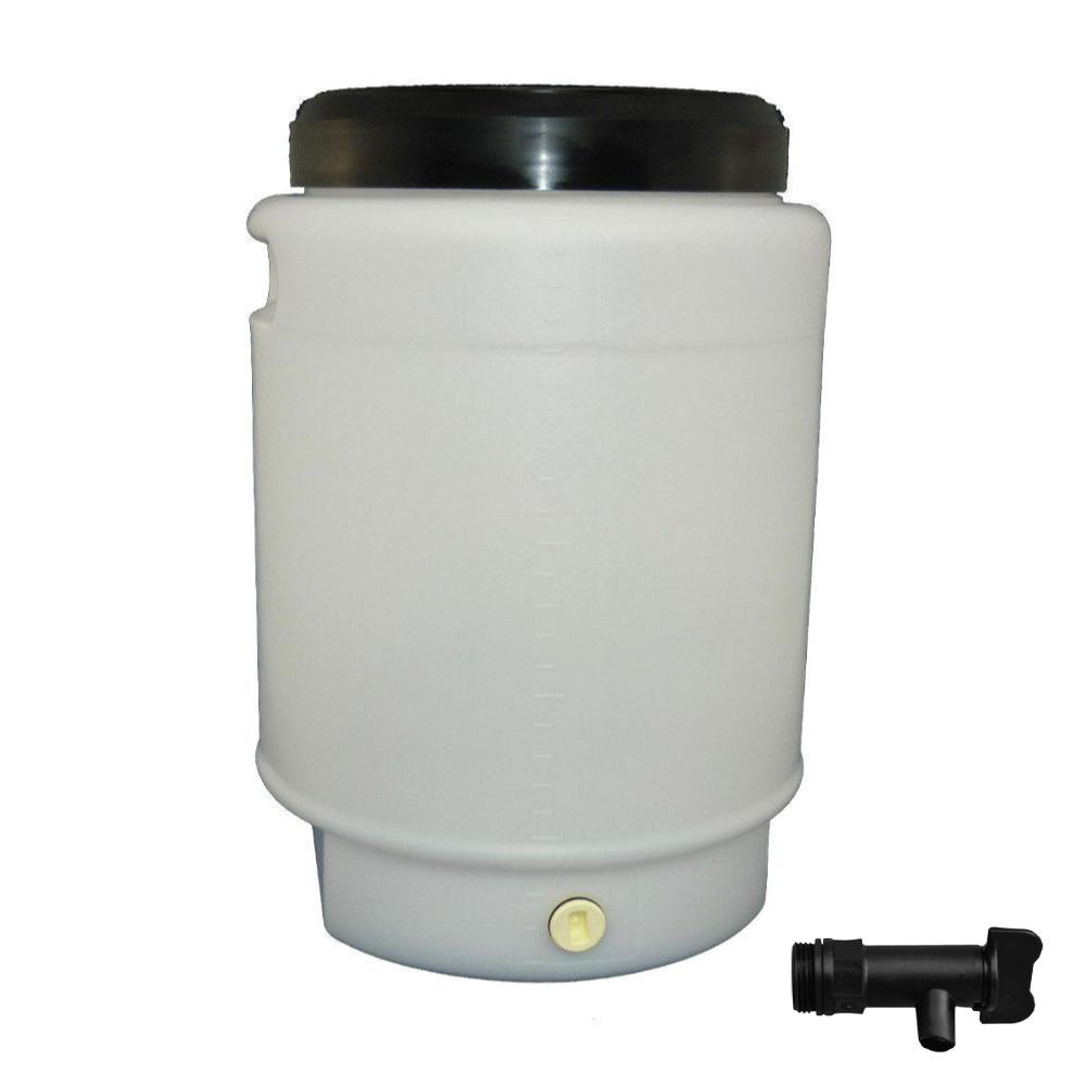 V238-SUPDZ-31870416126032-202507252240-00 25L Fermenter Keg + Lid + Tap - HDPE Plastic Drum Food Grade Brewing Barrel - Image 1