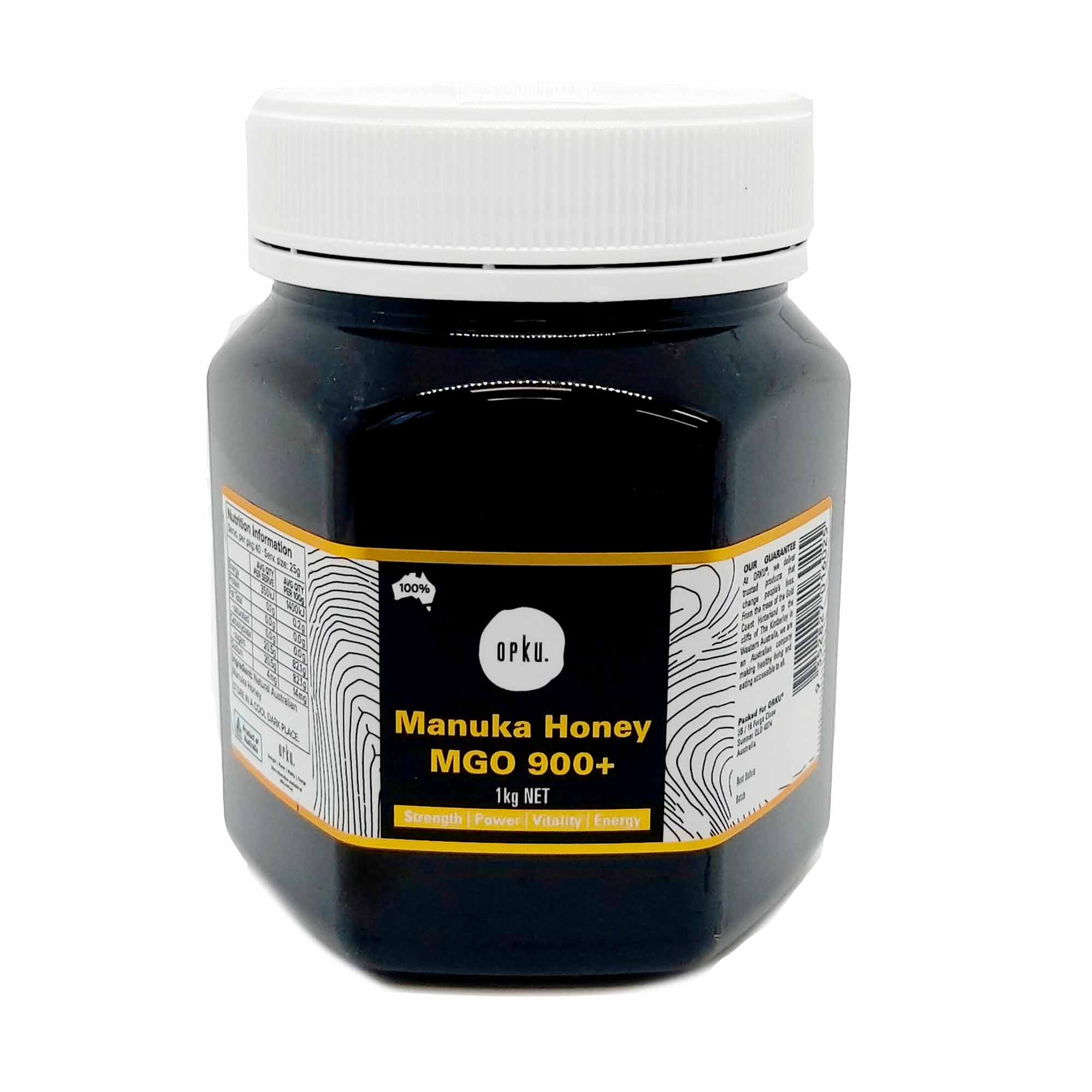 V238-SUPDZ-32132978868304-202507251935-00 1Kg MGO 900+ Australian Manuka Honey - 100% Raw Natural Pure Jelly Bush - Image 1