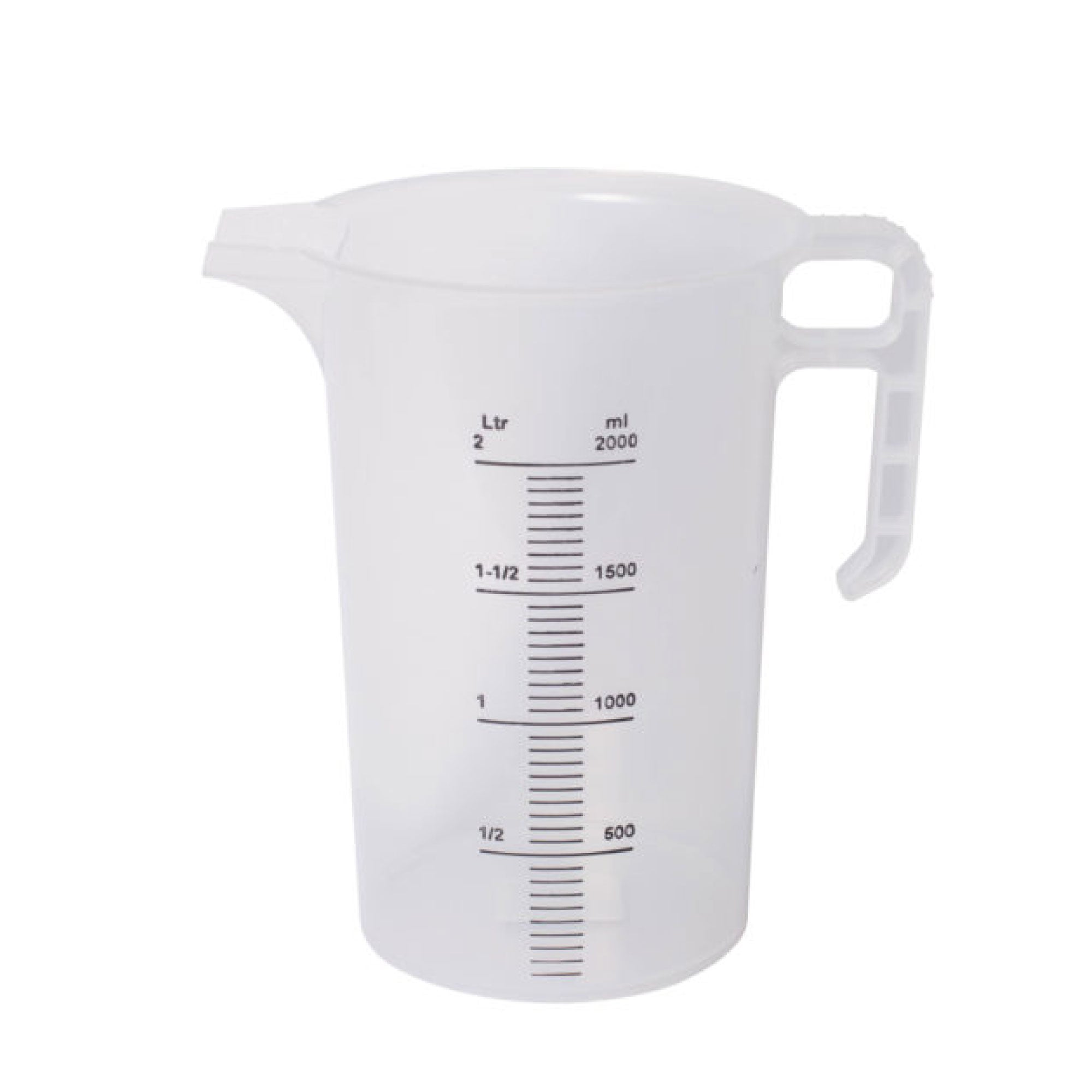 V238-SUPDZ-33050465009744-202507252125-00 2L Measuring Jug Heavy Duty Clear Plastic Propylene Food Grade BPA 5 Pro-Jug - Image 1