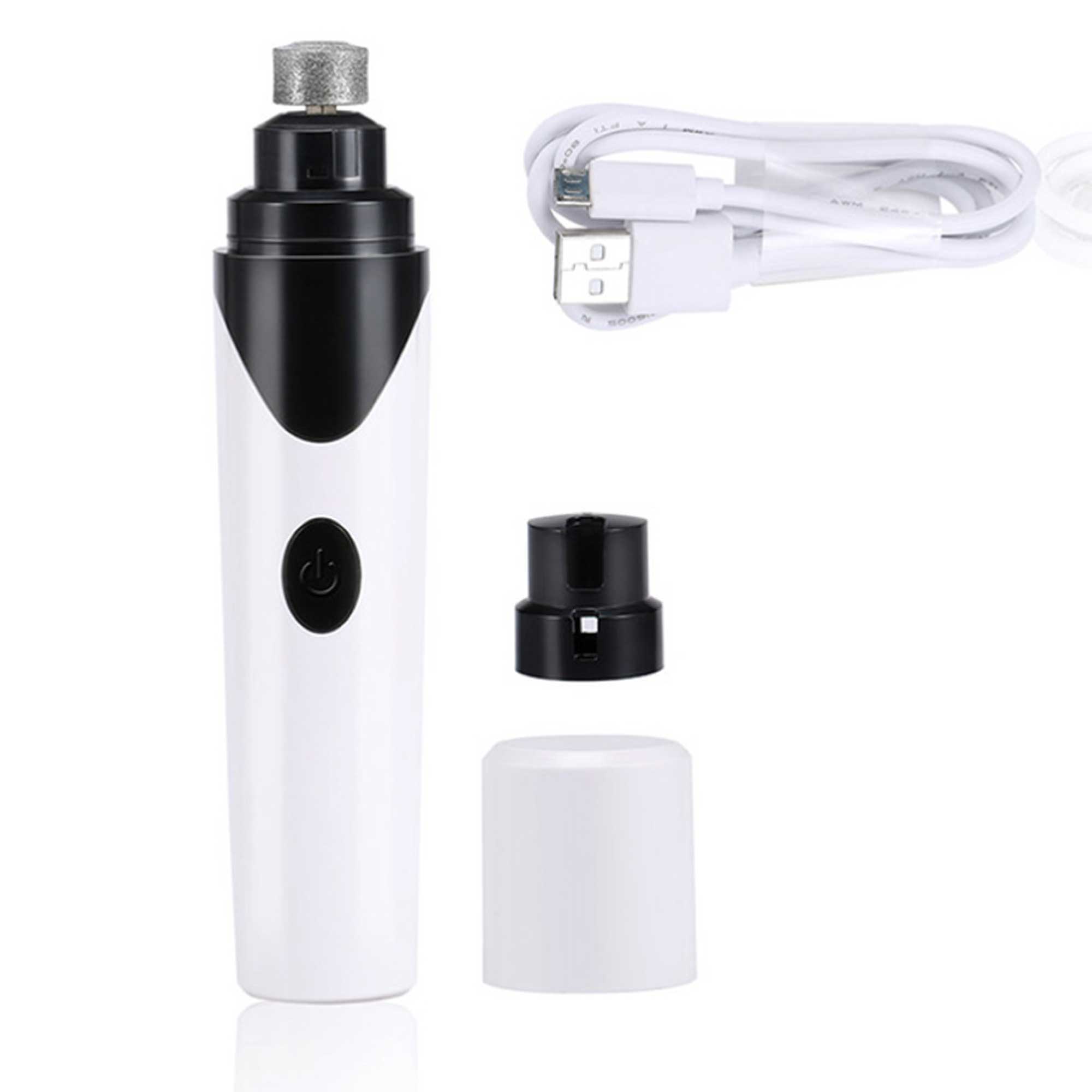 V238-SUPDZ-33161983164496-202505271520-00 Pet Nail Grinder Dog Cat Electric Trimmer Rechargeable Clipper Claw Filer N8 - Image 1