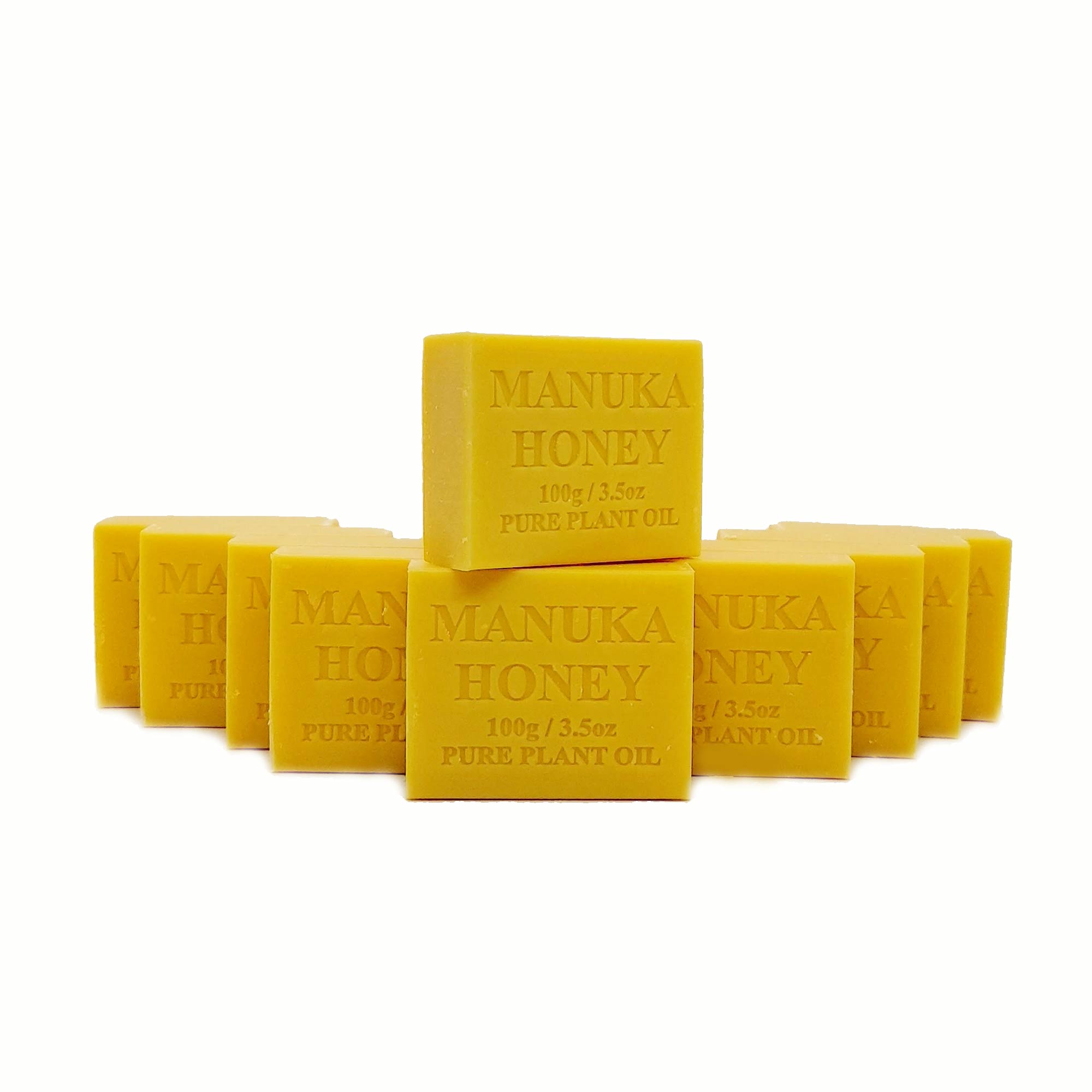 V238-SUPDZ-39247909683280-202507252155-00 10x 100g Plant Oil Soap Manuka Honey Scent Pure Vegetable Base Bar Australian - Image 1
