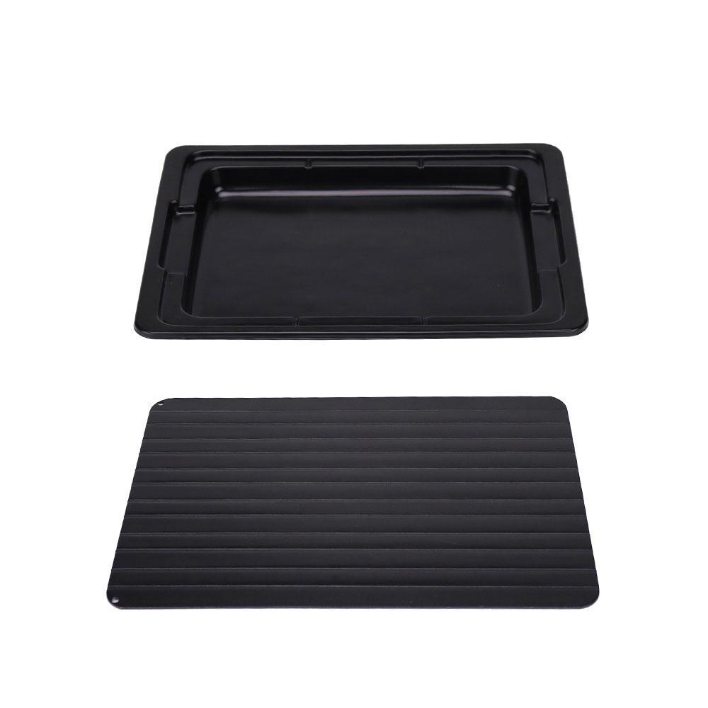 V238-SUPDZ-39669772091472-202507251945-00 Fast Defrosting Meat Tray FDA Approved - Medium Miracle Aluminium Thawing Plate - Image 1