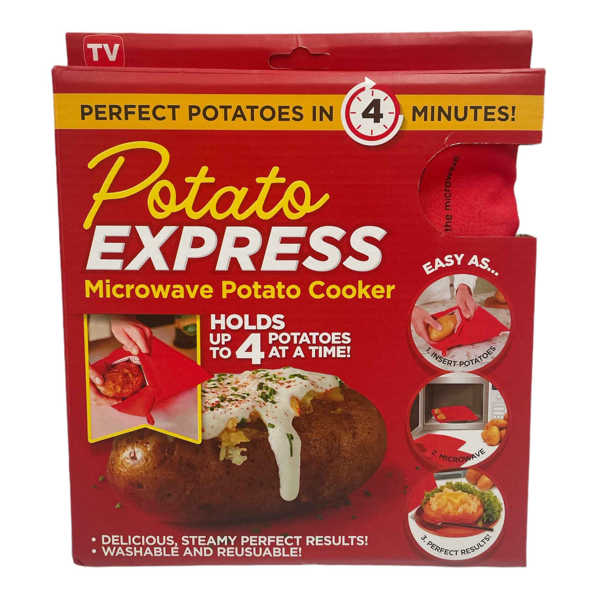 V238-SUPDZ-39831807623248-202507311139-00 Microwave Potato Cooker - Reusable Perfect Potato Baked Steaming Express Sleeve - Image 1