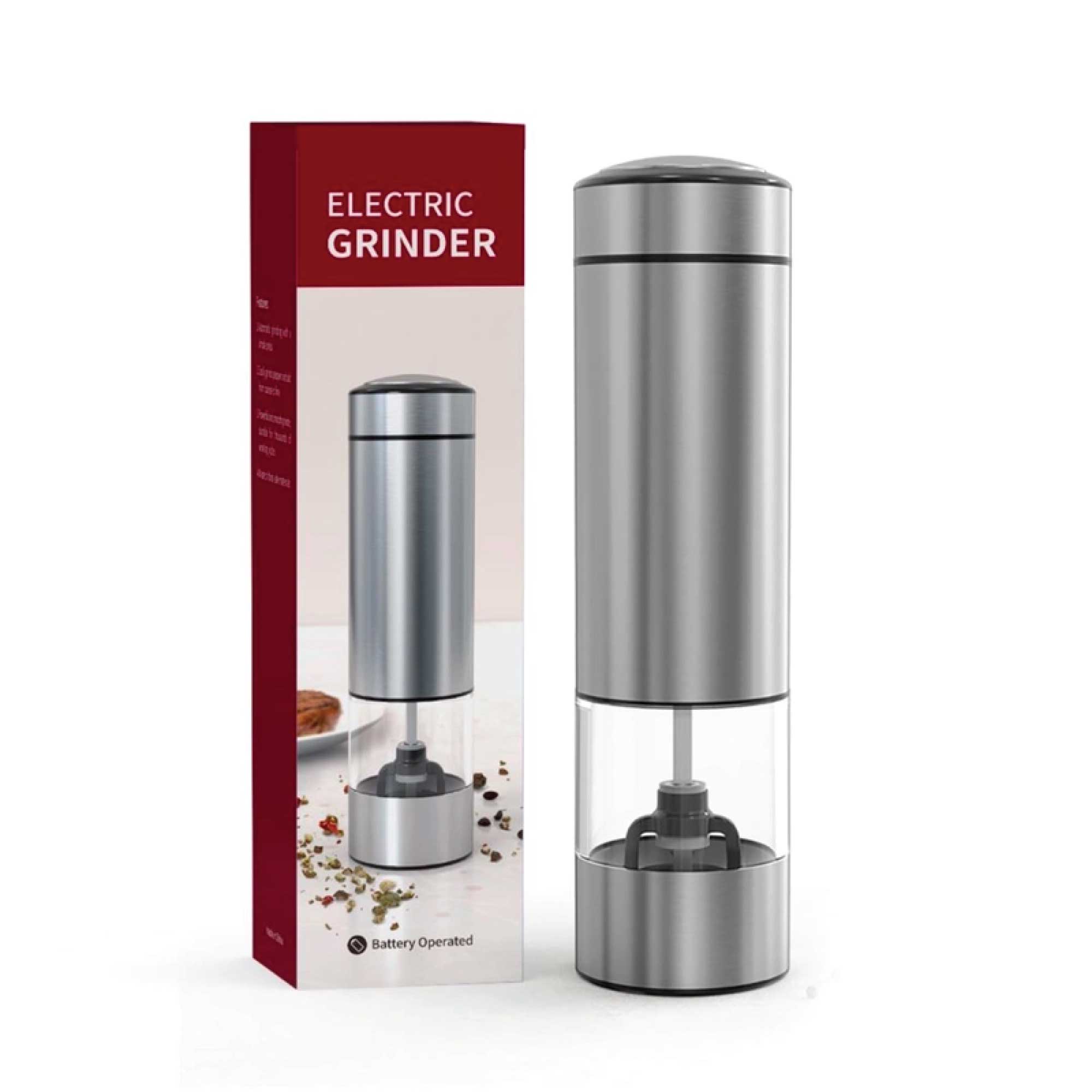 V238-SUPDZ-40450322858064-202507252130-00 Electric Salt and Pepper Grinder - One Press Battery Operated Shaker Mill - Image 1