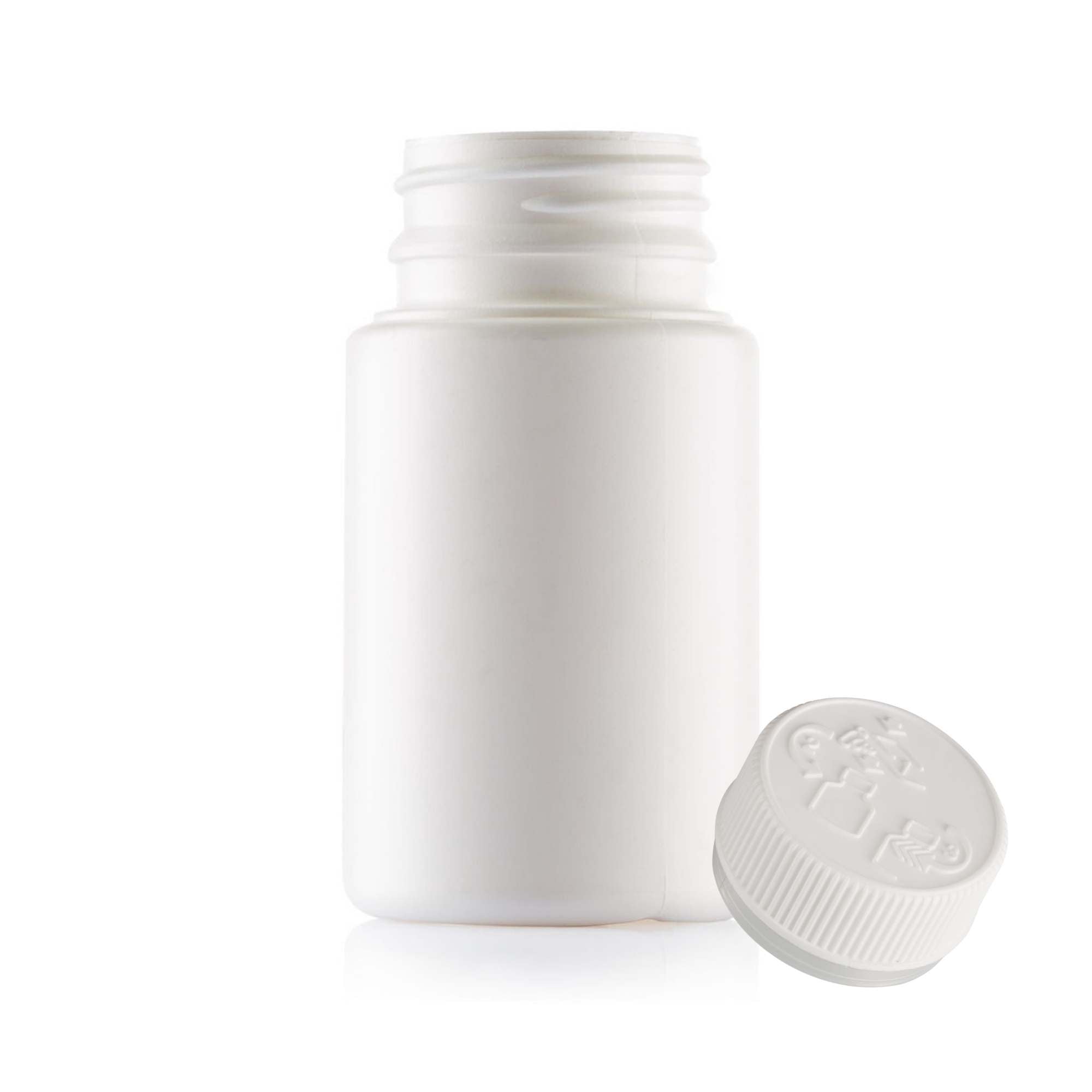 V238-SUPDZ-40951023829072-202509121256-00 Kitchee 10x Tablet Bottles 90ml + 38mm TamperTel Child Resistant Cap - Round - Image 1