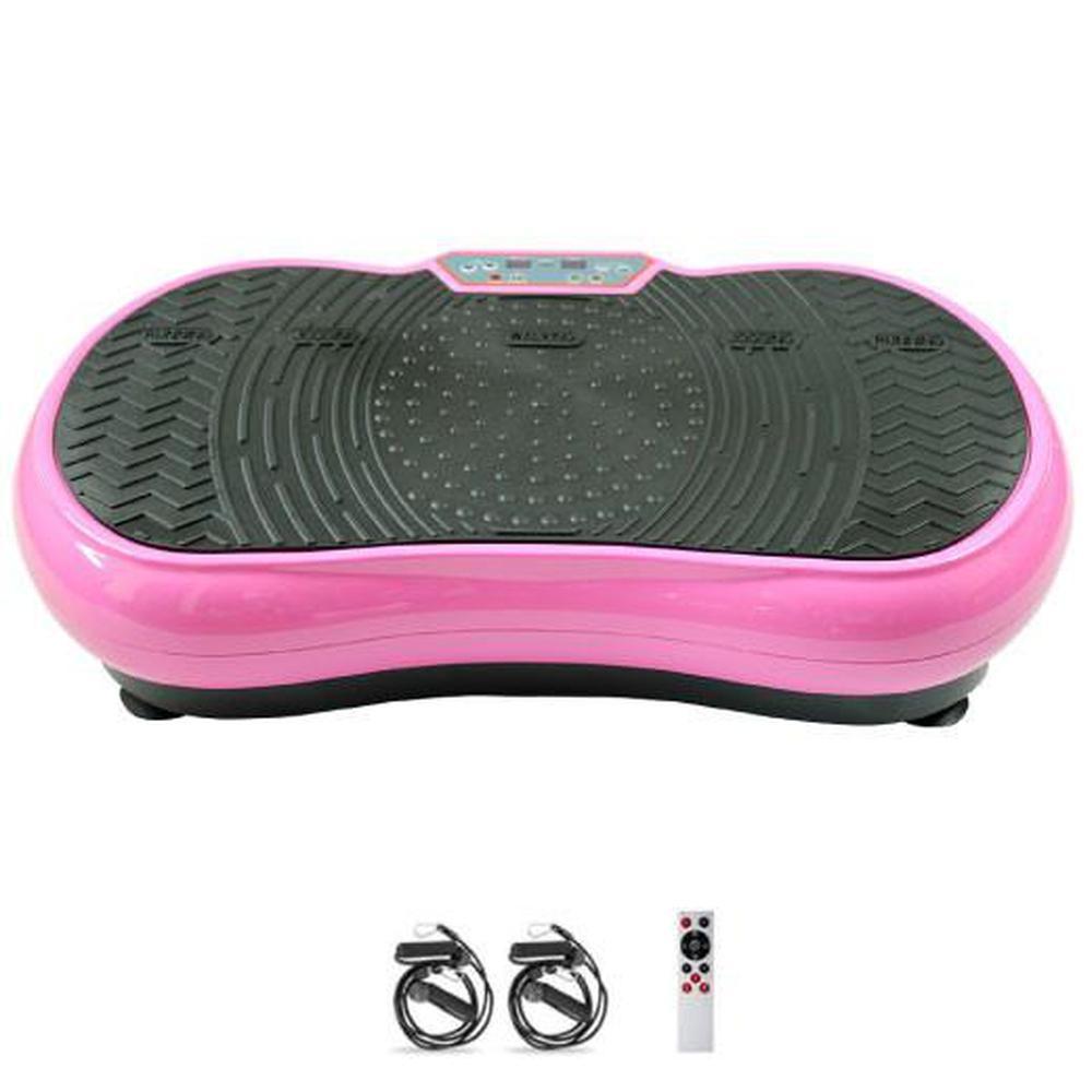 V238-SUPDZ-48198953222-202507252250-00 Pink Vibration Machine Platform - Exercise Vibrating Plate - Whole Body Workout - Image 1