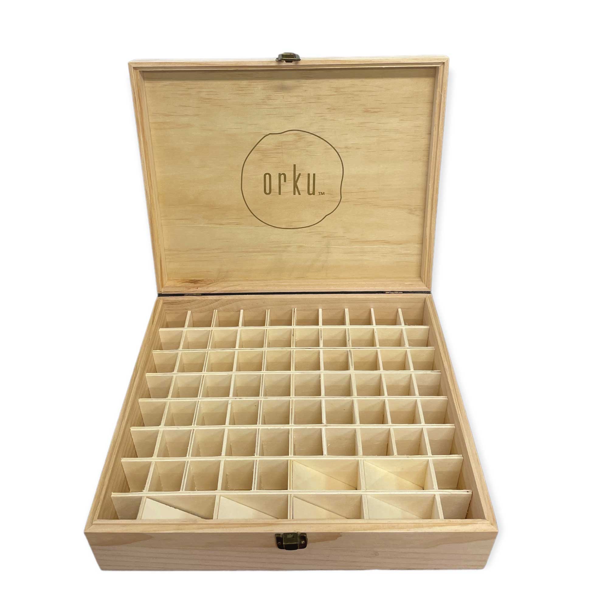V238-SUPDZ-52711862150-202507251940-00 74 Slots Essential Oils Storage Box - Wooden 1-Tier Bottle Holder - Image 1