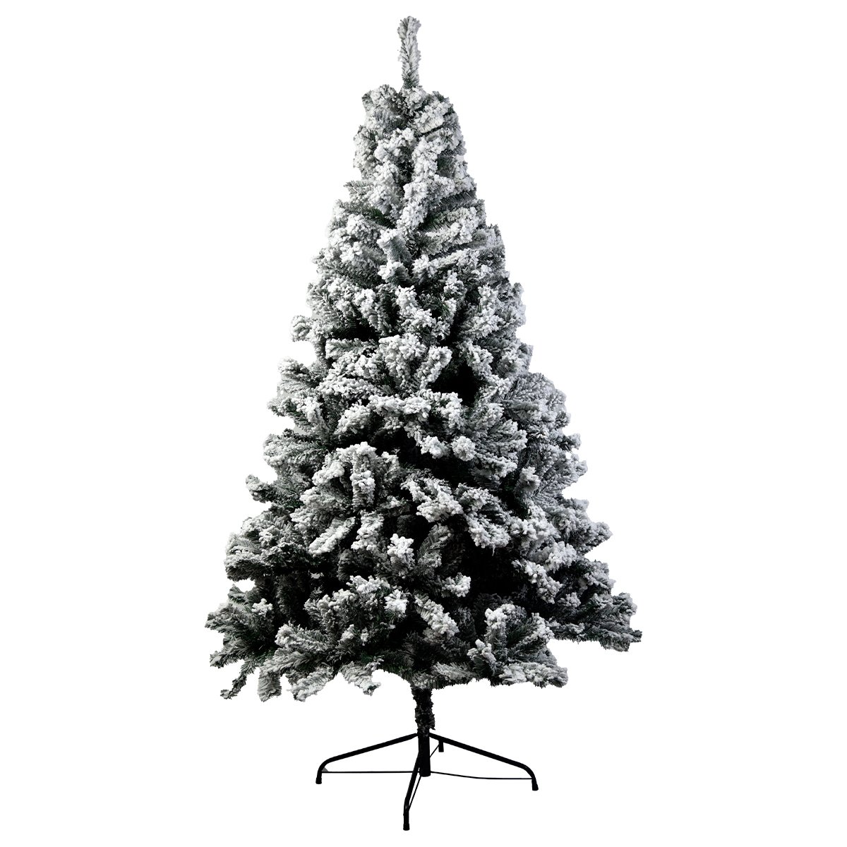 V240-CMT-BXS-212-SN-73446-00 Christabelle Snow-Tipped Artificial Christmas Tree 2.1m 1200 Tips - Image 1