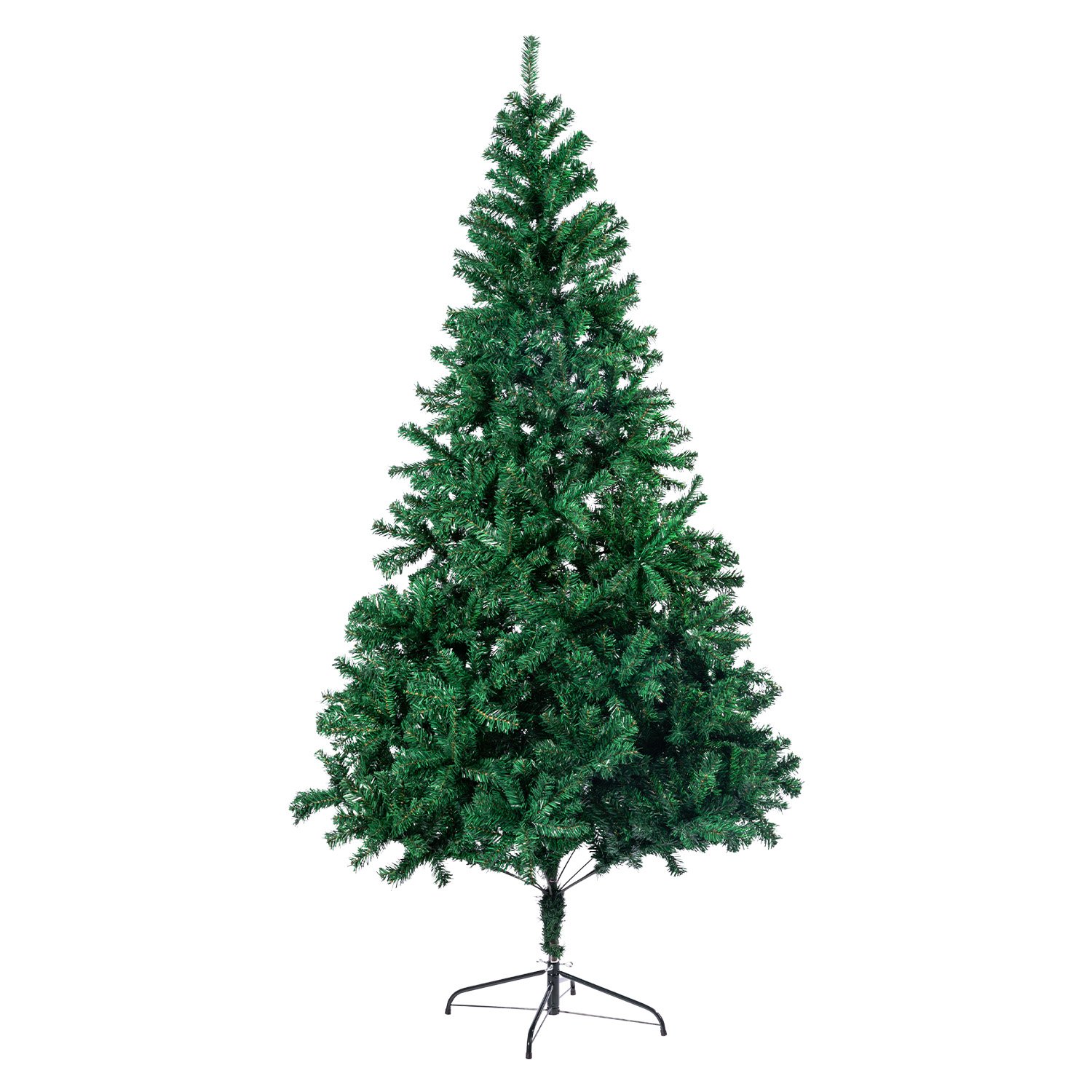 V240-CMT-BXS-213-GN-73447-00 Christabelle Green Christmas Tree 2.4m Xmas Decor Decorations - 1500 Tips - Image 1