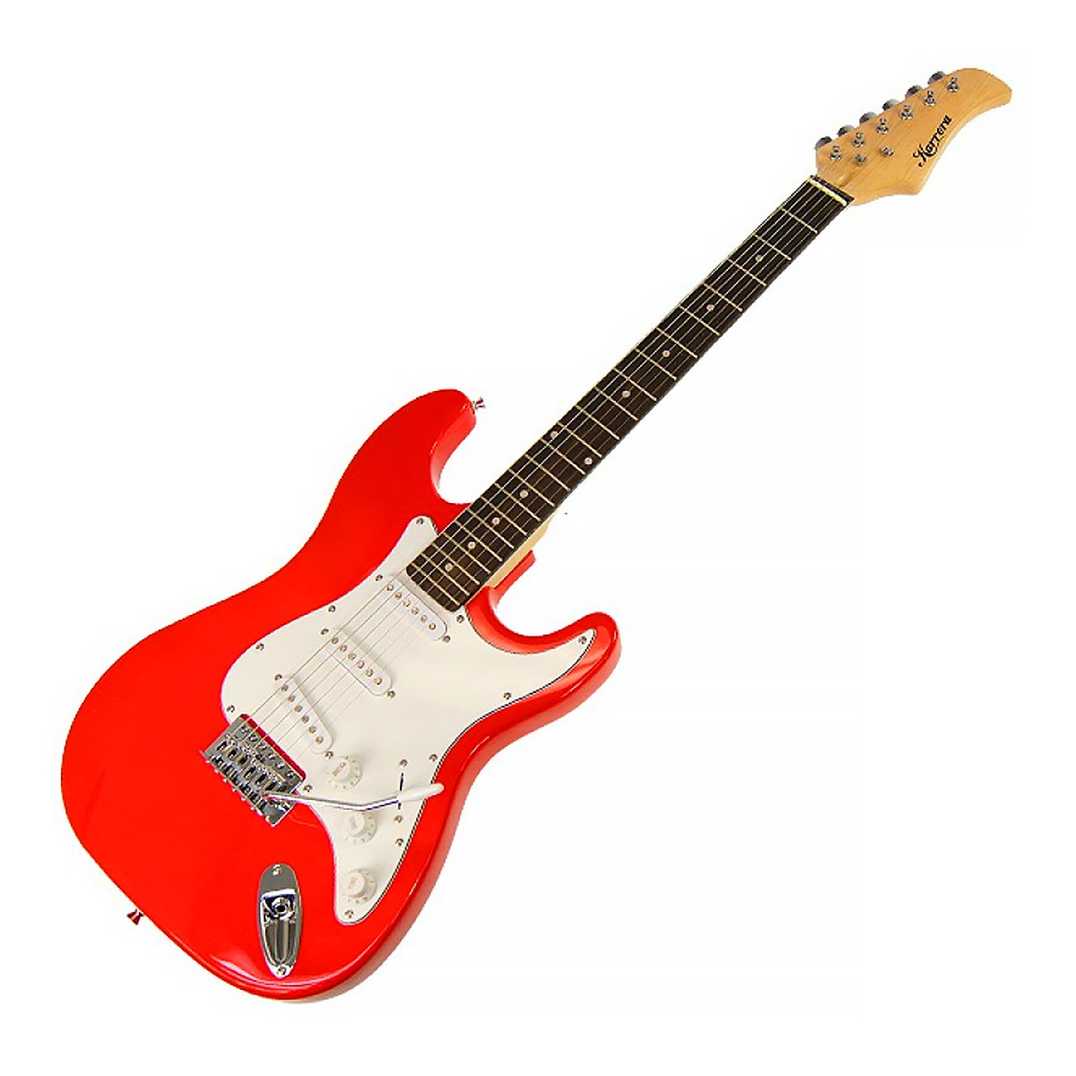 V240-EGP-5W-RD-71725-00 Karrera 39in Electric Guitar - Red - Image 1