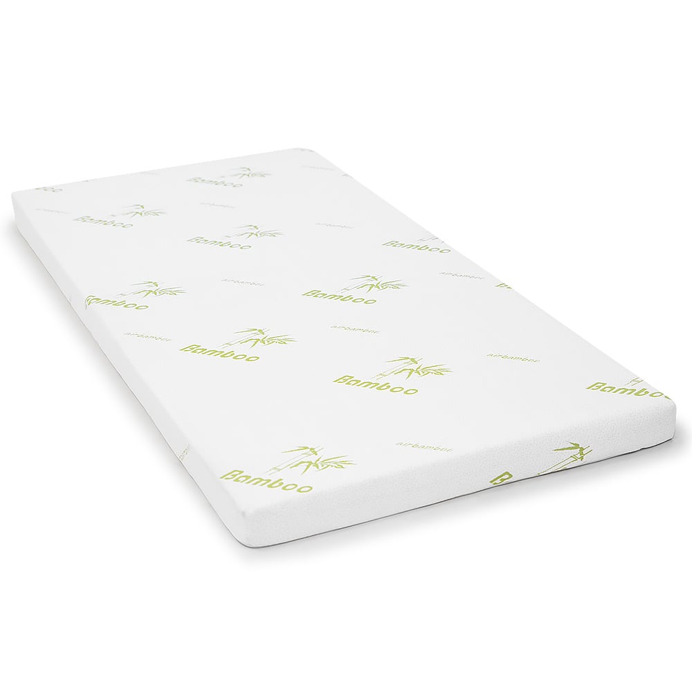 V240-MTS-TOP-GEL-DB-68222-00 Laura Hill Cool Gel Memory Foam Mattress Topper Bamboo Fabric Cover Double - Image 1