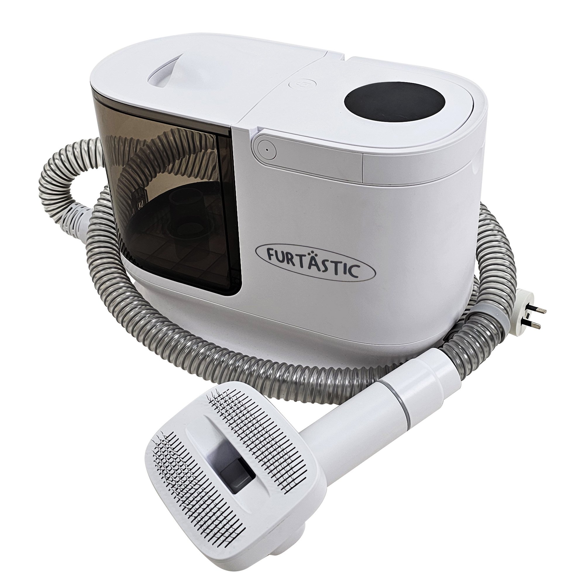 V240-PGM-PC-S2-189264-00 Furtastic 8-in-1 Xl Pet Grooming Kit Vacuum Cleaner - Image 1