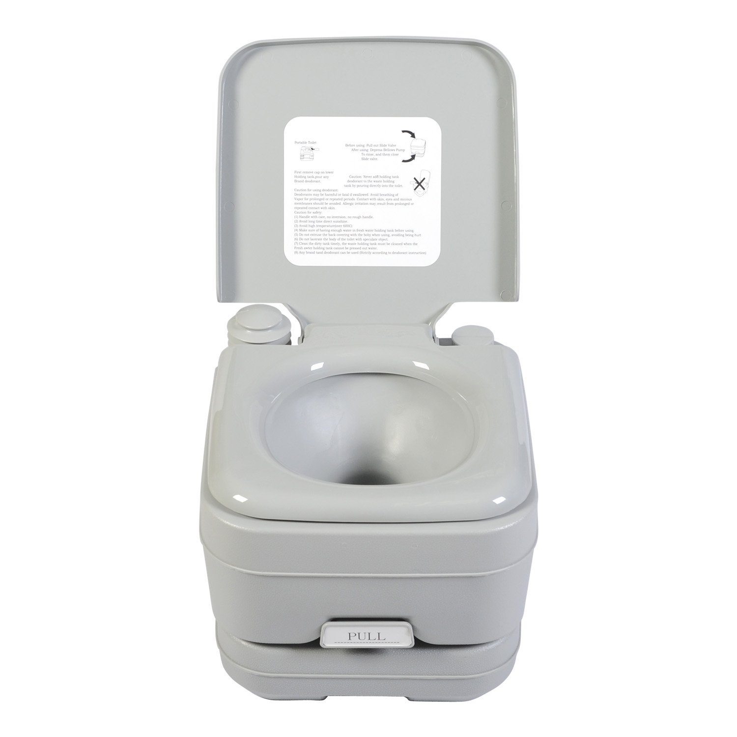 V240-PTL-MAS-10L-001-167578-00 Wallaroo 10l Camping Portable Toilet - Image 1