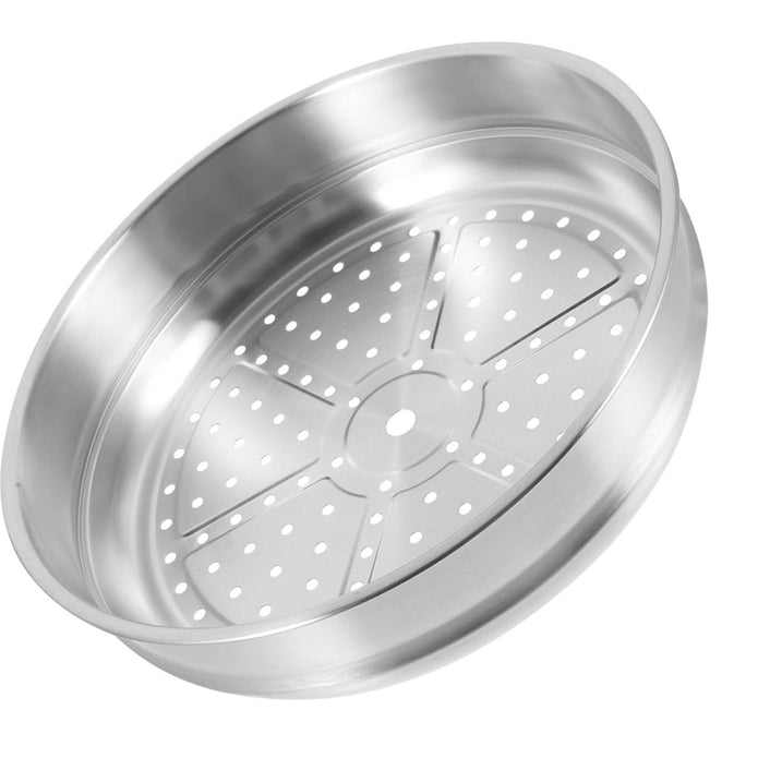 V255-HOU-STEAM-38CM-202503071338-00 Housoutile 38cm Wok Steamer Dumpling Steamer Steaming Basket for Pot Dedicated Silver Accessories Stainless Steel Basket - Image 1