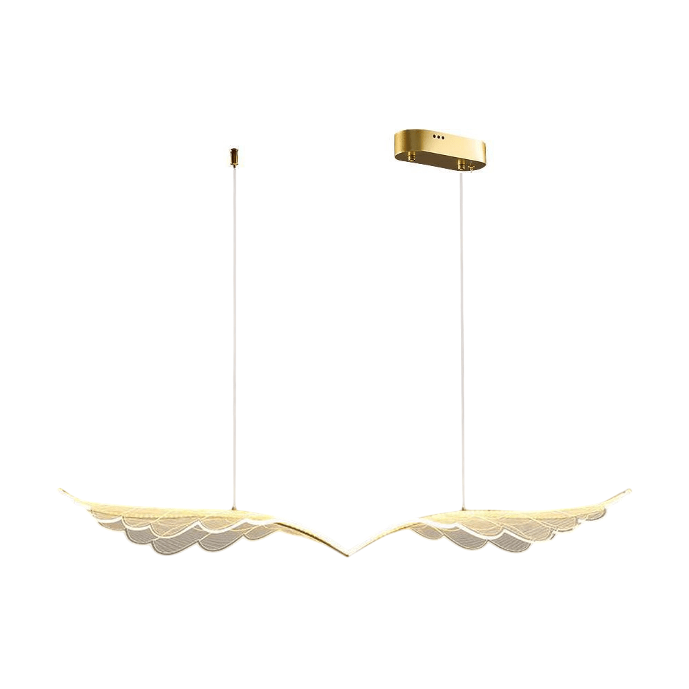 V255-WING-120-226070-00 BAMDECOR Wing-Shaped LED Ceiling Light 3-Color Changeable Stepless Dimming High Light Transmission Board Modern Lighting Fixture - Image 1