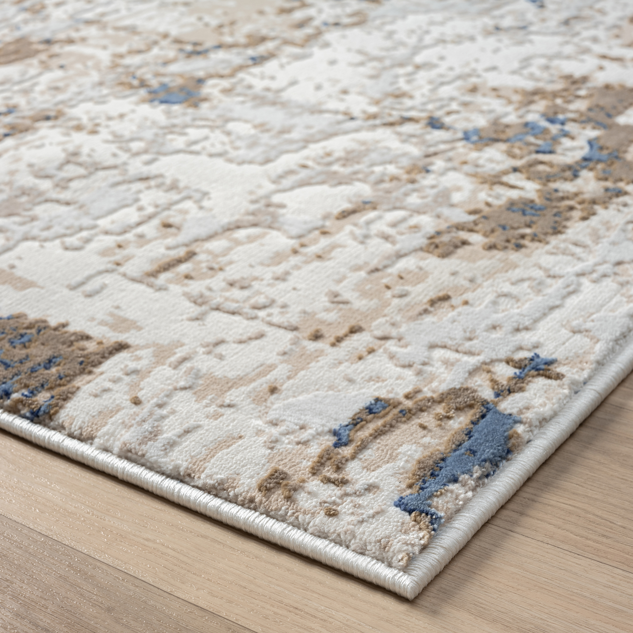 V262-LGH120170475ARC-172822-00 Grande Jacquard Rug - Arctic - 120x170 - Image 1