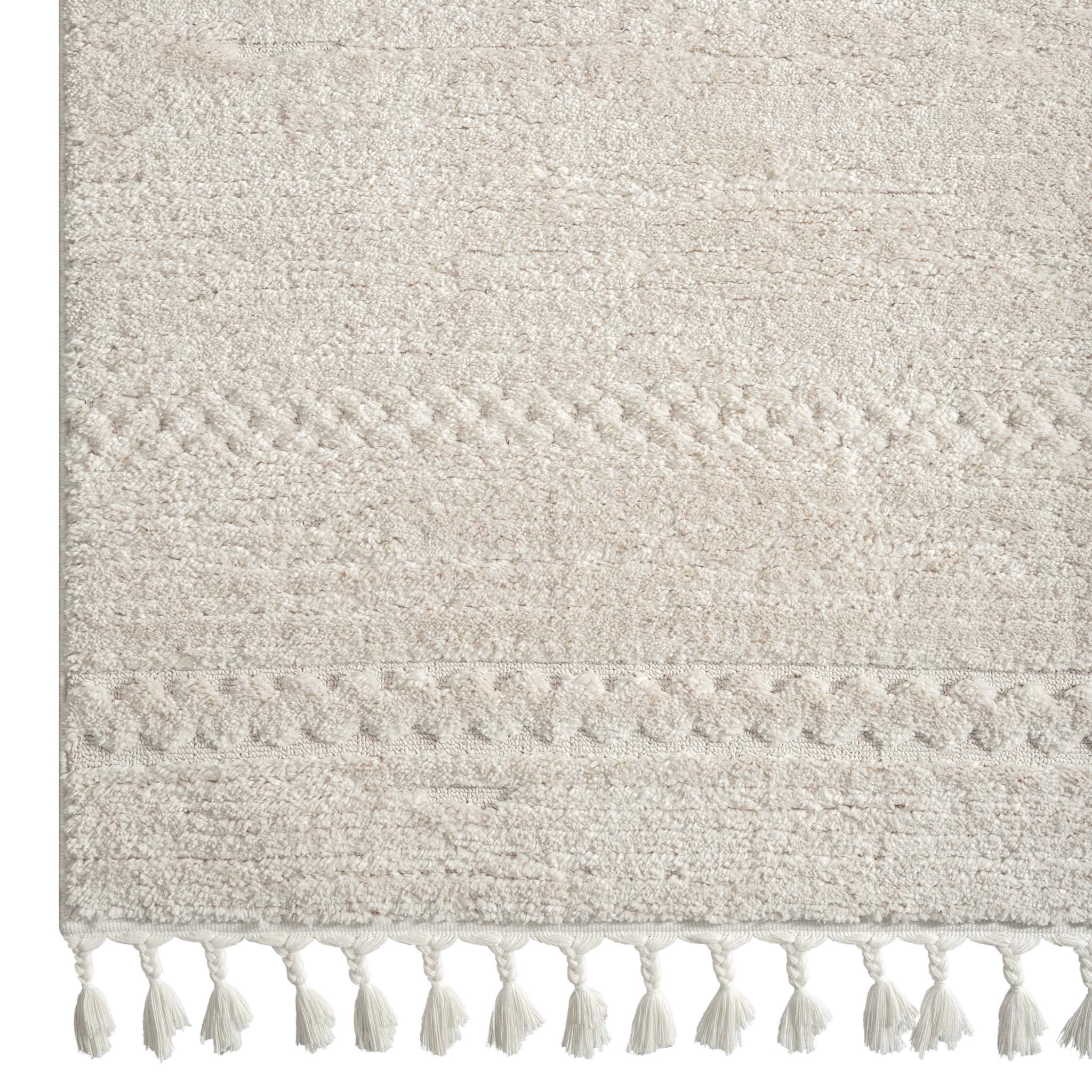 V262-LGH1201803630IVO-172866-00 Addie Soft Pile Rug - Ivory - 120x180 - Image 1