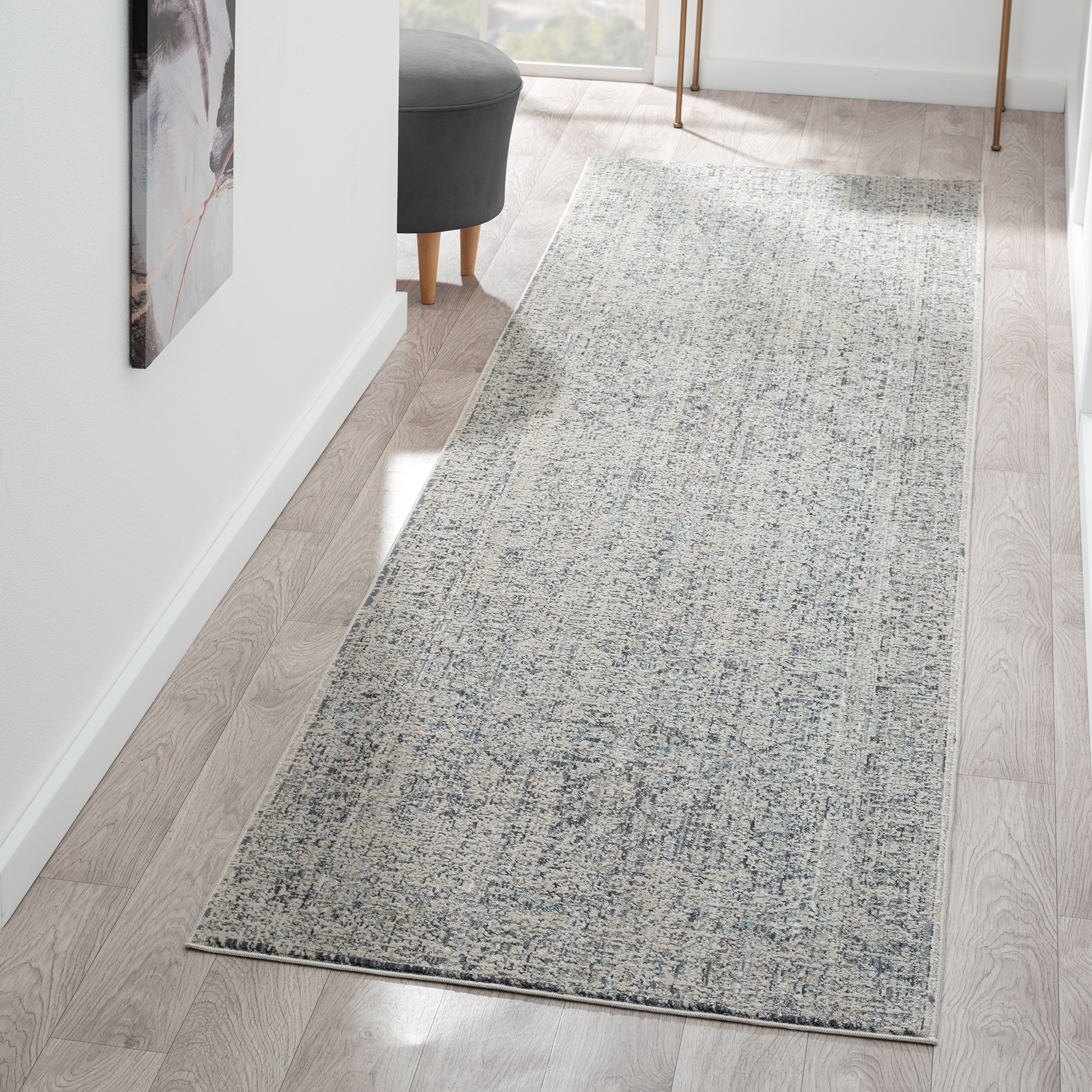 V262-LGH1901906738SAN-172685-00 Aubre Contemporary Area Rug - Sand - 190x190 - Image 1