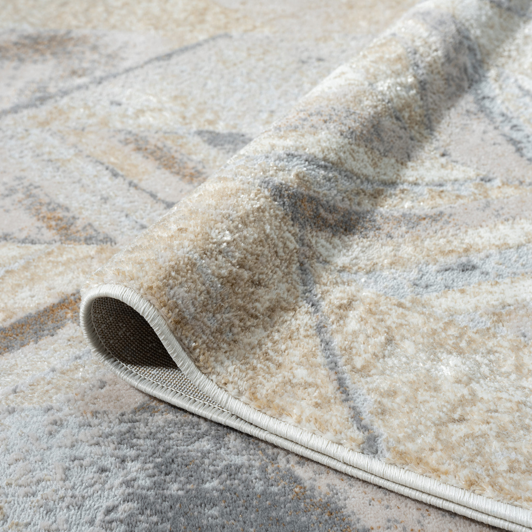 V262-LGH240330188STO-172659-00 Avani Marble Rug - Stone - 240x330 - Image 1