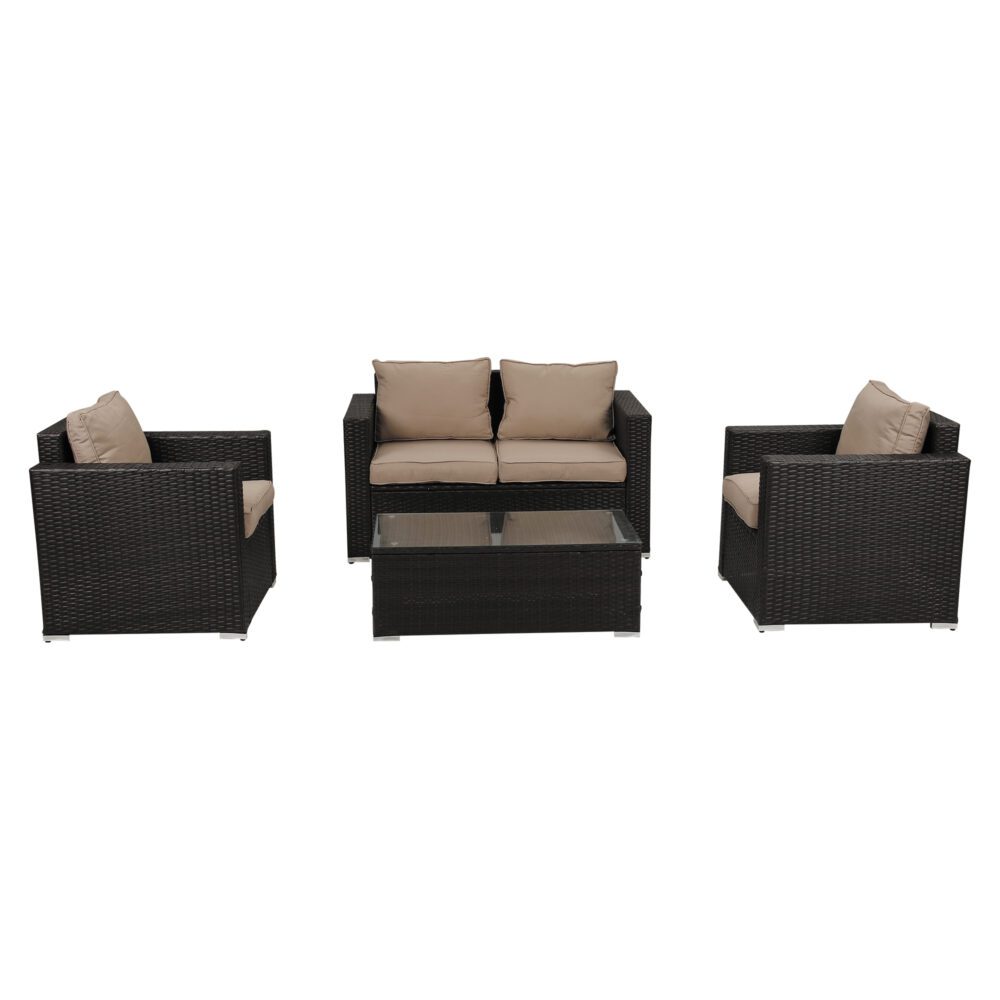 V264-OTF-525S-BRBGE-US-5PC-202505011100-00 Harmony Haven Outdoor Sofa Set - Image 1