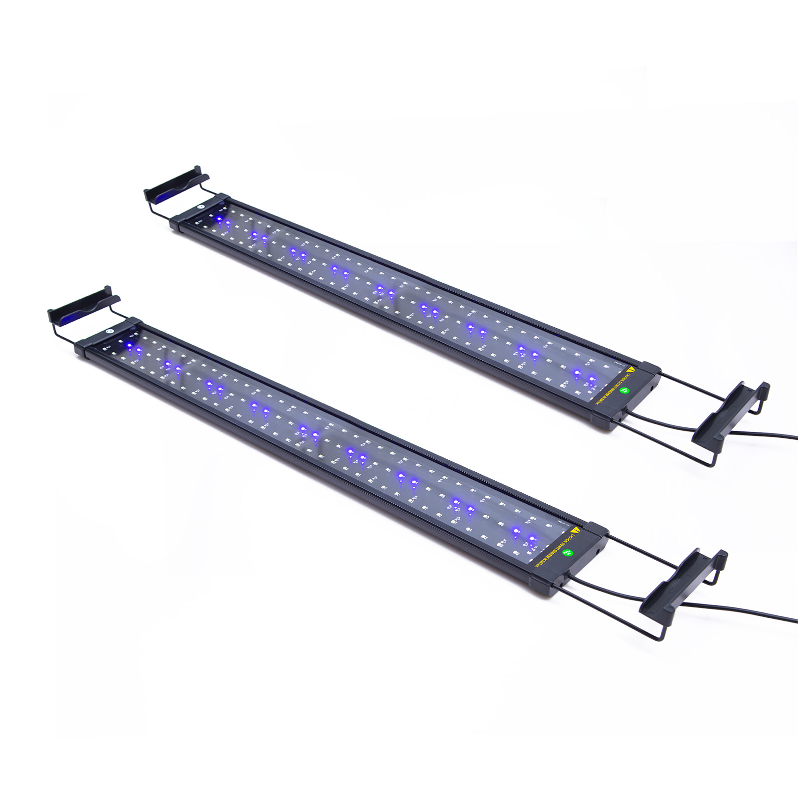 V274-AQ-LED80-18W-X2-AQ-LED80-18W-X2-00 18W Set 2 Aquarium Blue White LED Light for Tank 75-95cm - Image 1