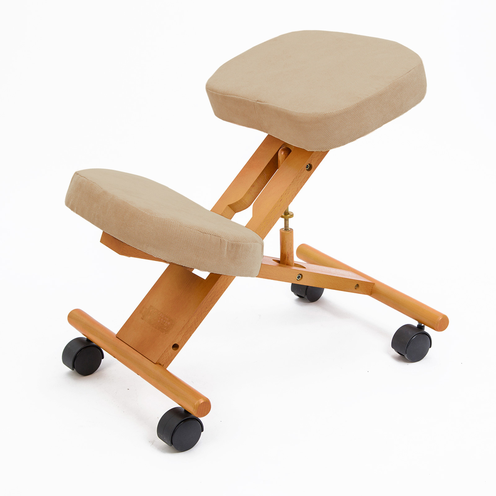 V274-MT-GM068-BE-MT-GM068-BE-00 Ergonomic Adjustable Kneeling Chair BEIGE - Image 1