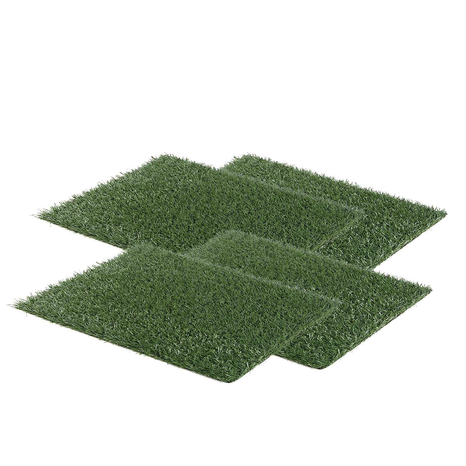 V274-PET-MAT-202-X4-PET-MAT-202-X4-00 4 Grass Mat 63.5cm x 38cm for Pet Dog Potty Tray Training Toilet - Image 1