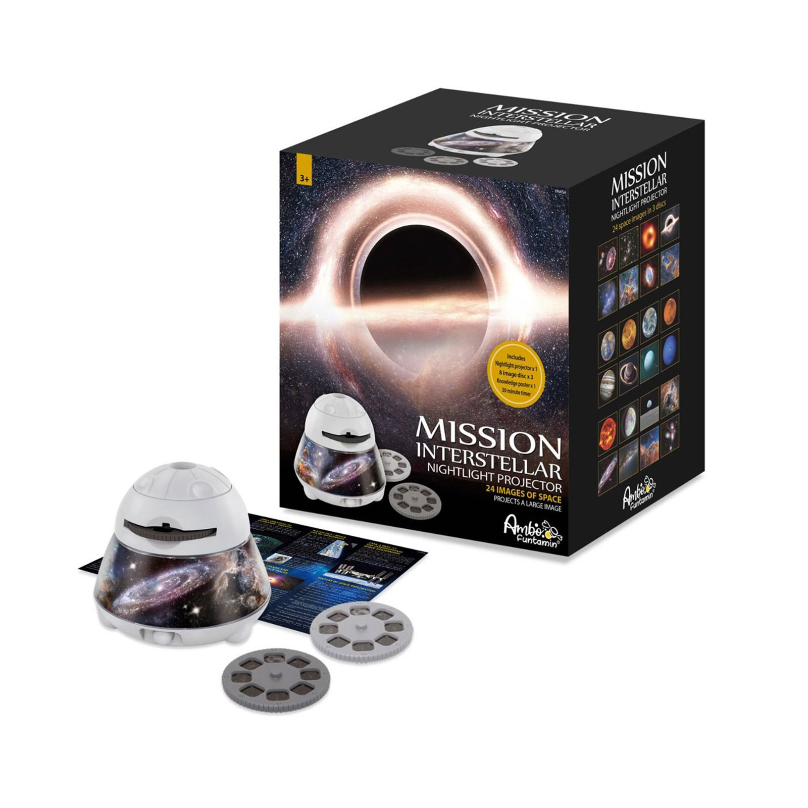 V274-TOY-KN-ADREAMSKY-MI-209846-00 Mission Interstellar Dreamy Sky Night Light Projector - Kids STEAM Toy - Image 1