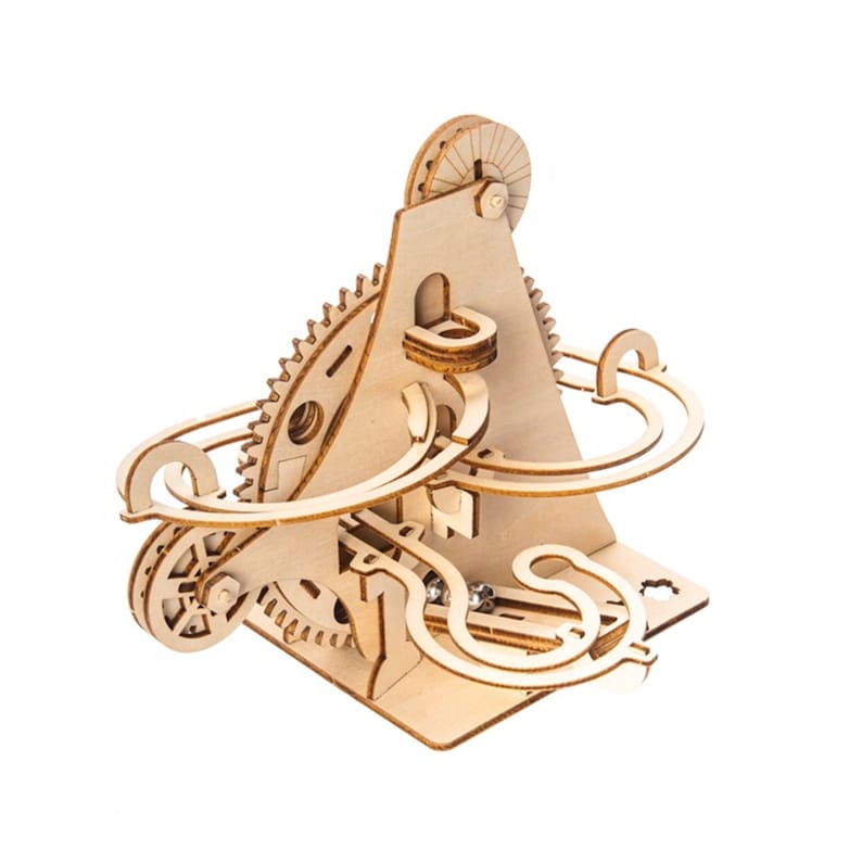 V277-MRMKBKCT-190268-00 Marble Run Model Kids Building Kits Construction Toy Wooden Crafts - Image 1