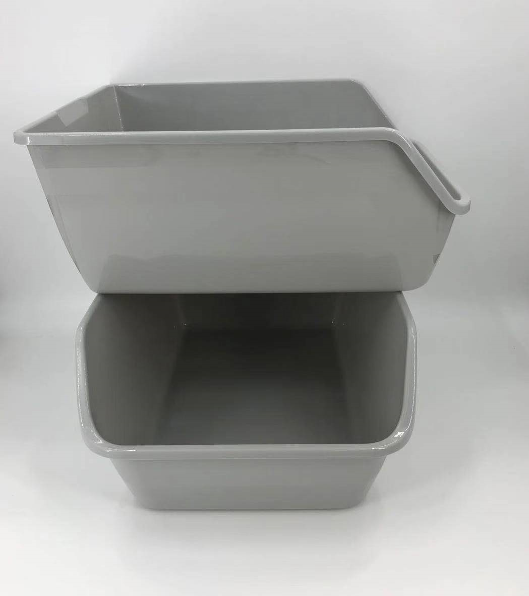 V278-70420-TWO-CAT-DEEP-TRAY-79935-00 2 x XL Portable Cat Kitten Toilet Litter Deep Tray - Image 1