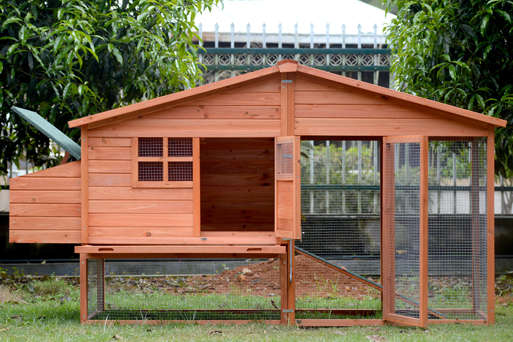 V278-CH033-89516-00 YES4PETS XL Chicken Coop Rabbit Guinea Pig Hutch Ferret Hen House - Image 1
