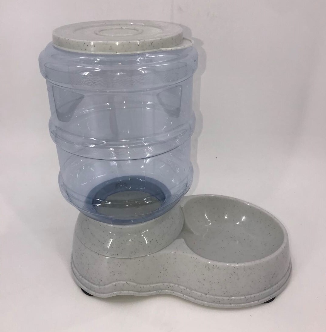 V278-UN6888-85660-00 YES4PETS 3.8 L Gravity Pet Dog Cat Guinea Pig Food Feeder Bowl Dispenser - Image 1